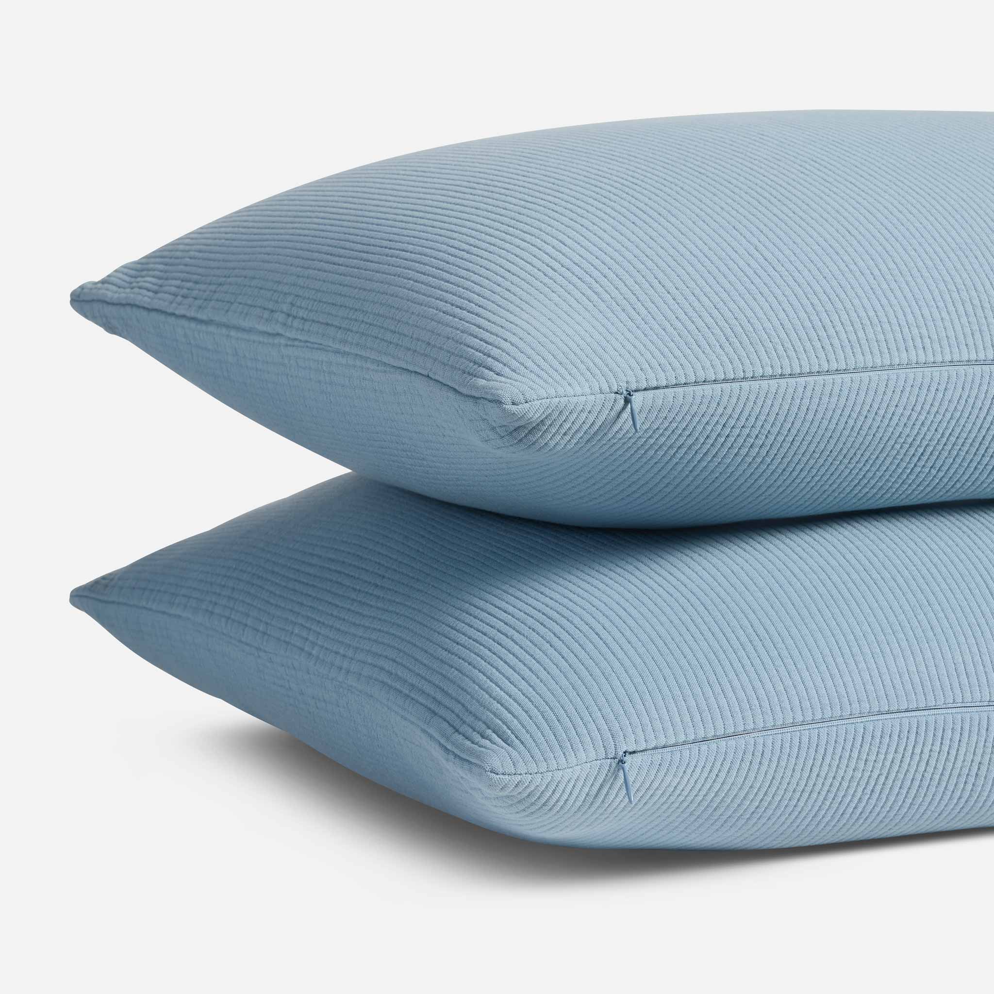 Ribbed Matelasse Sham Set