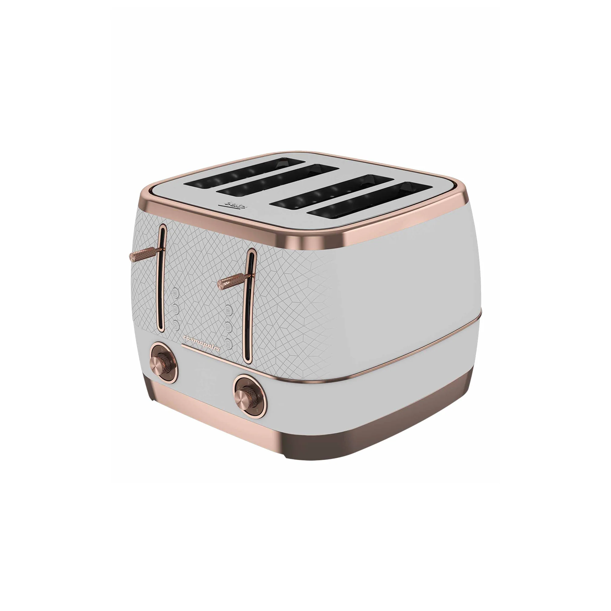 Beko Cosmopolis 4 Slice Toaster Rose Gold