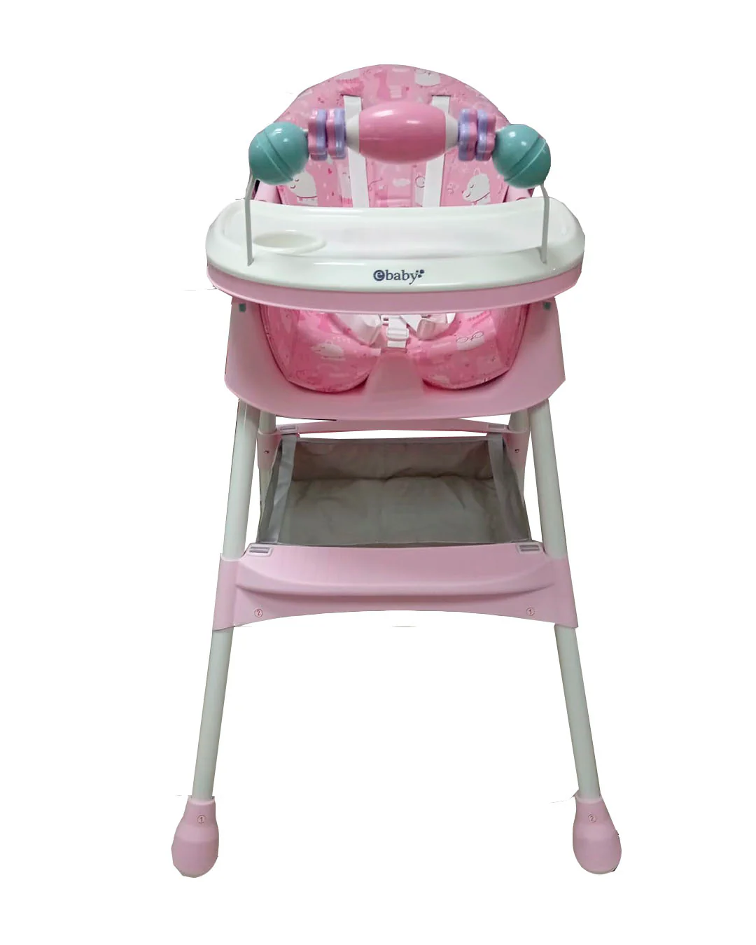 SILLA COMEDOR LULU EB631-1 FUCSIA EBABY -
