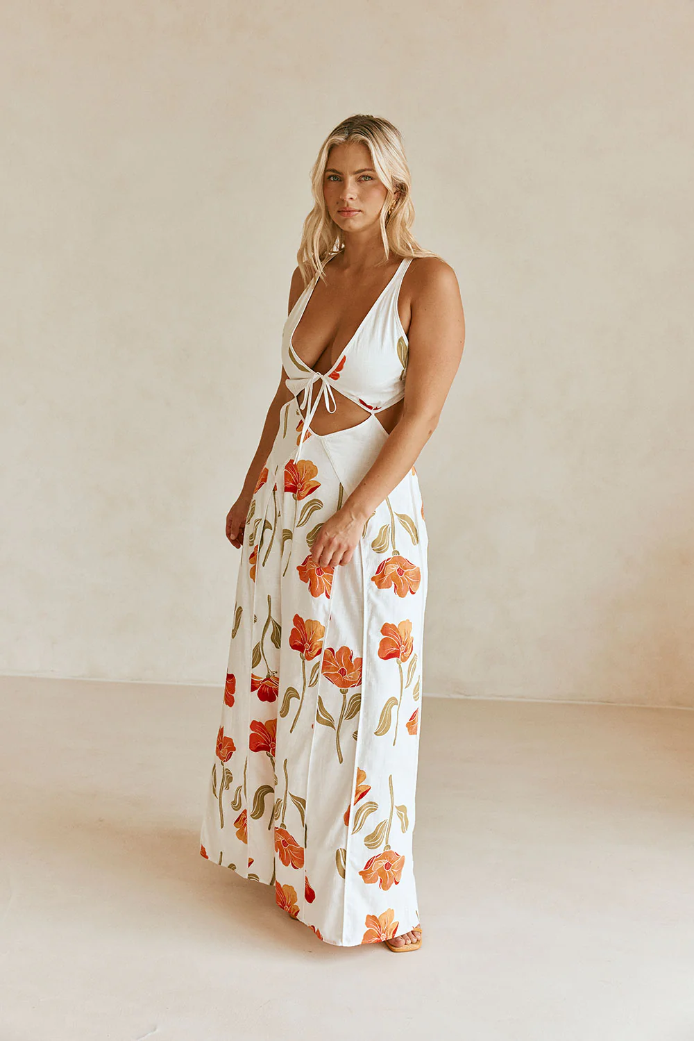 SAMPLE-Eliska Dress - Poppy