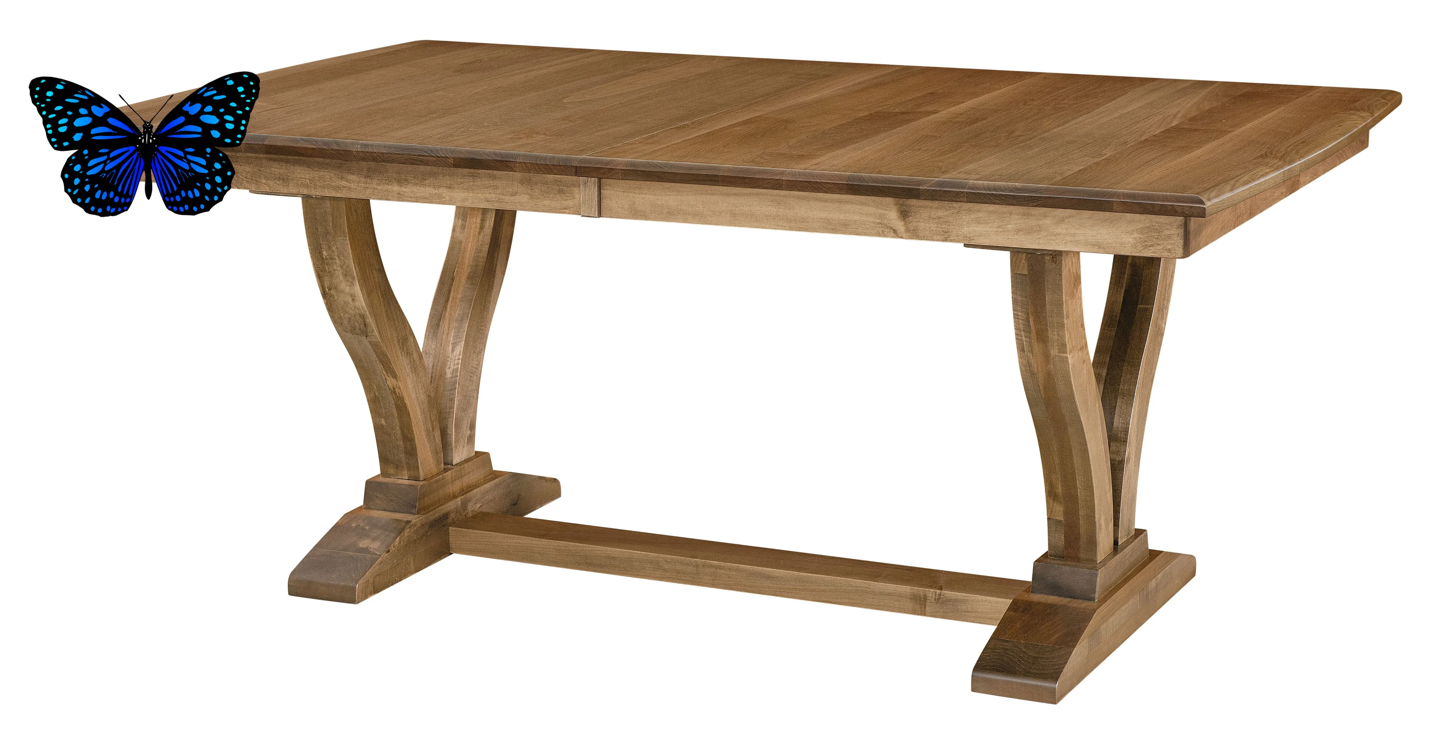 Amish Brooklyn Trestle Table