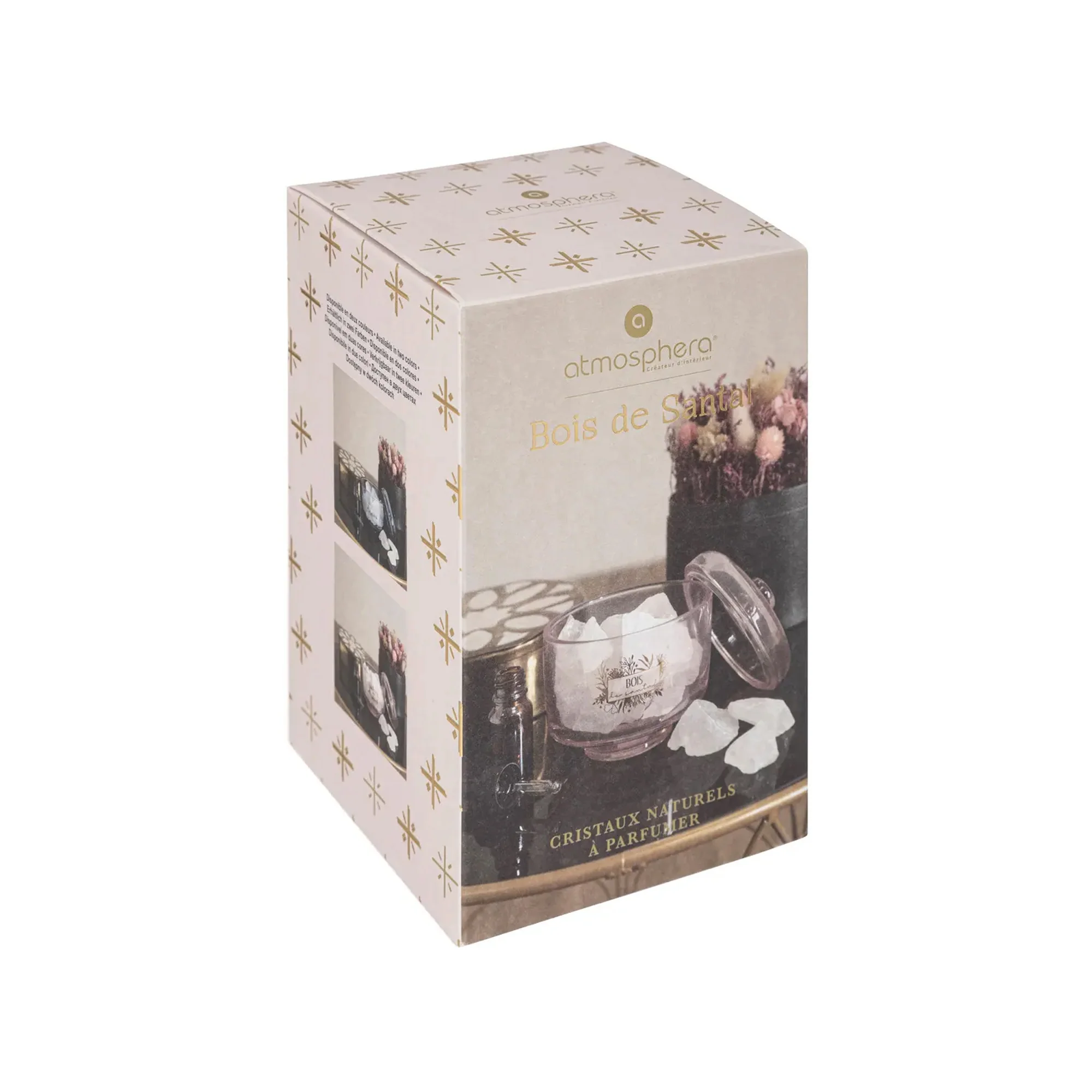 Atmosphera 10ml Night Sandalwood Crystal Stones Pink