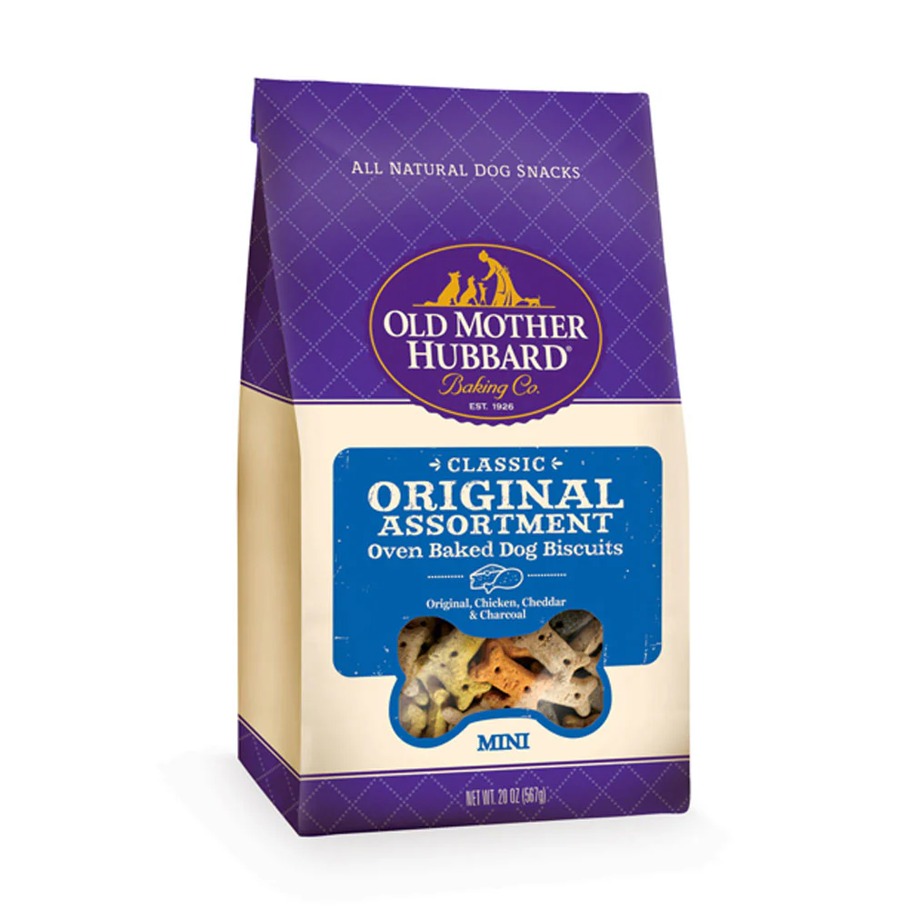 Old Mother Hubbard® Classic Original Assortment Oven-Baked Mini Dog Biscuits 20 Lbs
