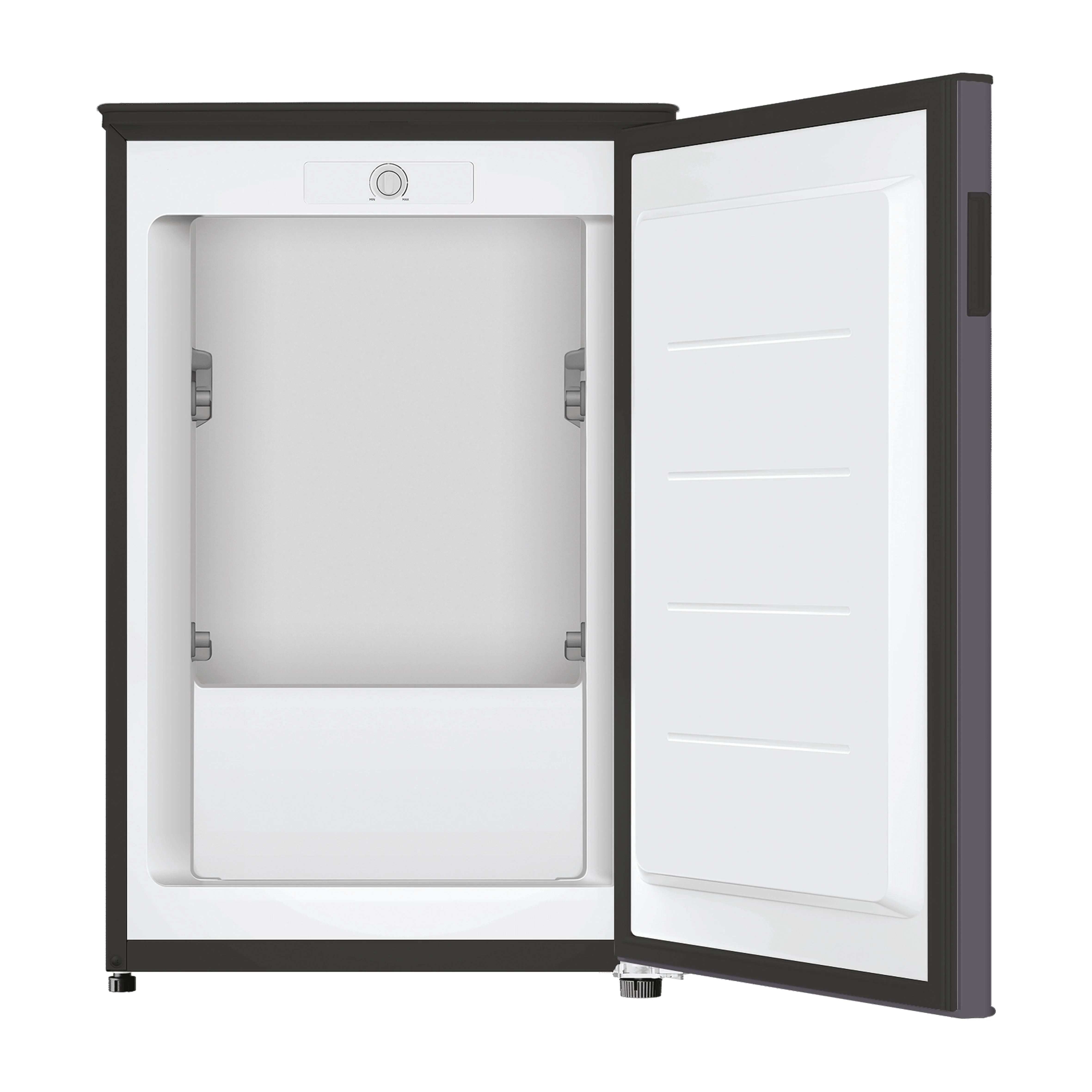 Hoover 85L Static Freestanding Upright Freezer - Black | HOUQS 58ESK