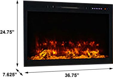 Modern Flames Spectrum 36-In Built-In Electric Fireplace