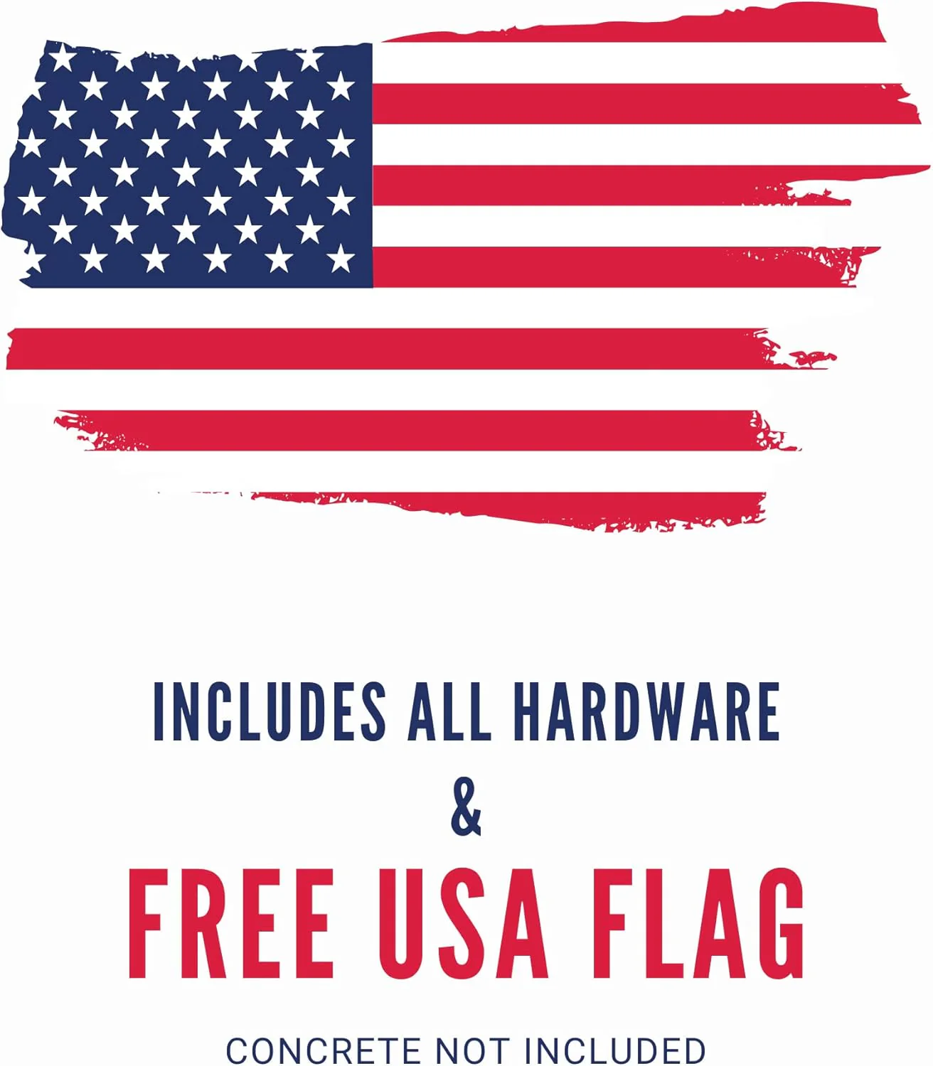 Heavy Duty Telescoping Flagpole Kit, 25 Foot