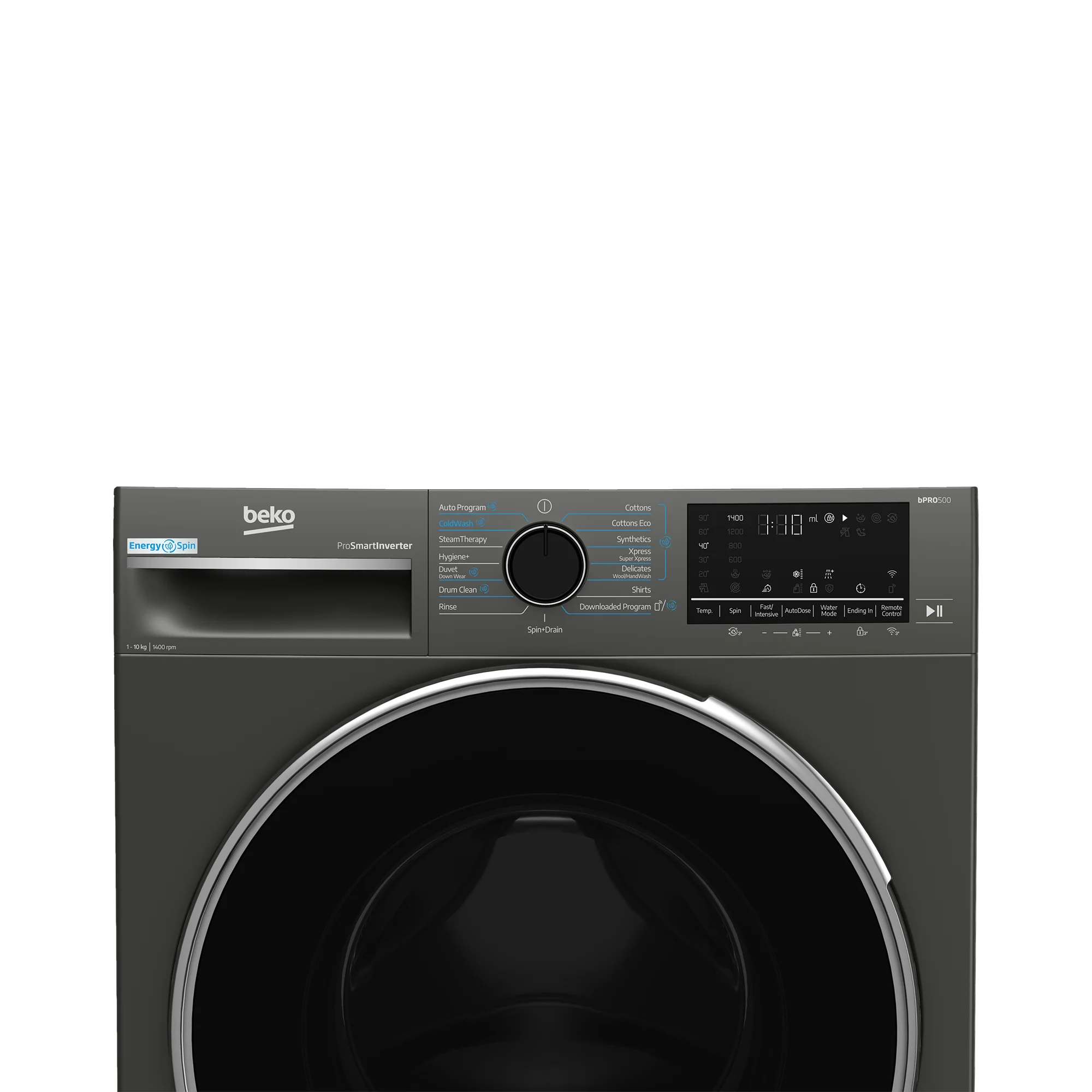 Beko 10kg Front Loader Twilight Grey