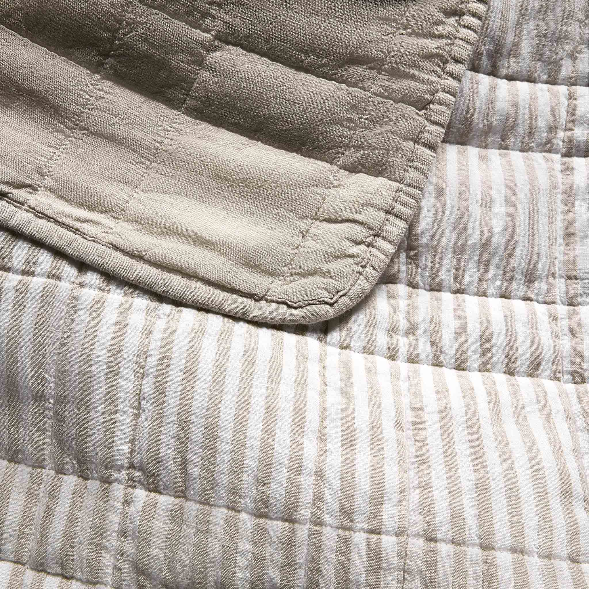 Washed European Linen Quilt