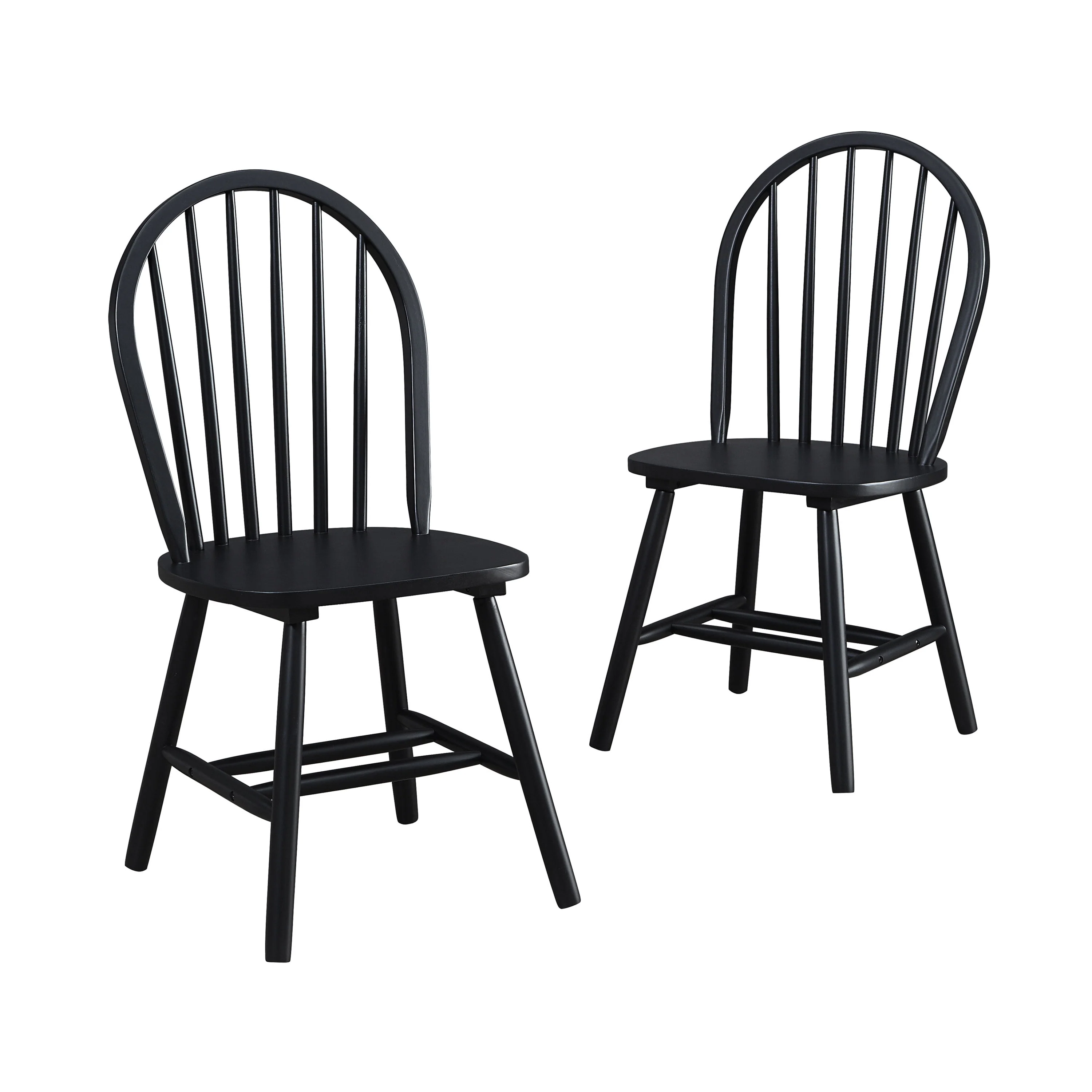 Solid Wood Dining Chairs, Set of 2