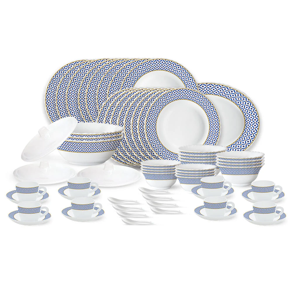 Larah by Borosil Juliet Dinner Set, 6 pc