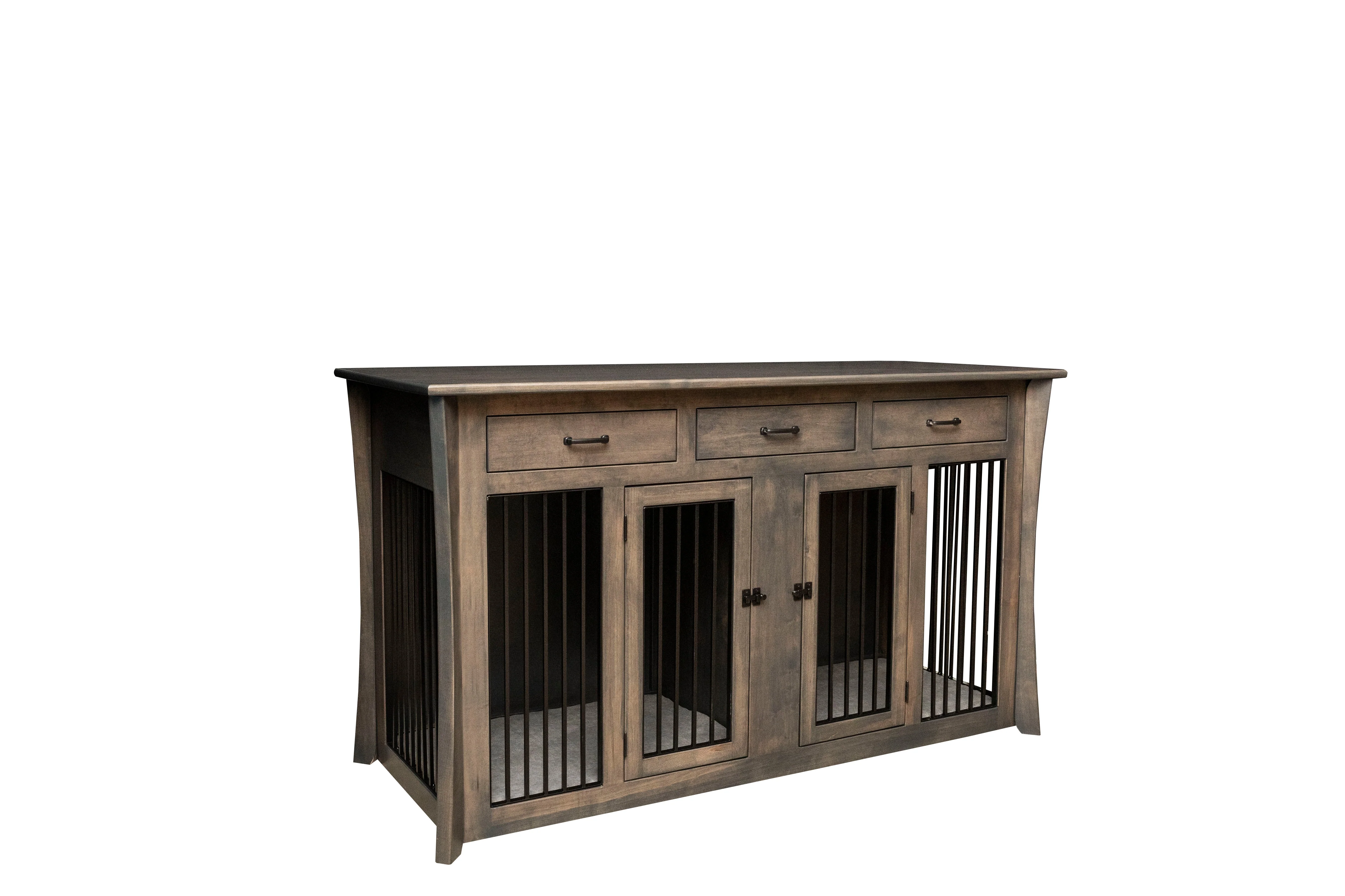 Amish Caledonia Double Pet Cabinet