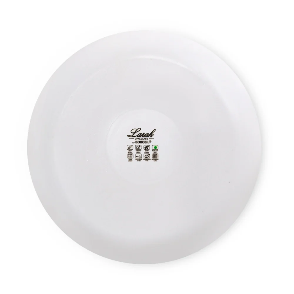 Larah by Borosil Silver Luna Dinner Set, 21 pc