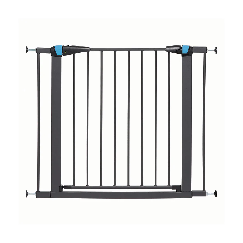 Mid West® Graphite Glow in the Dark Steel Pet Gate 29 Inch