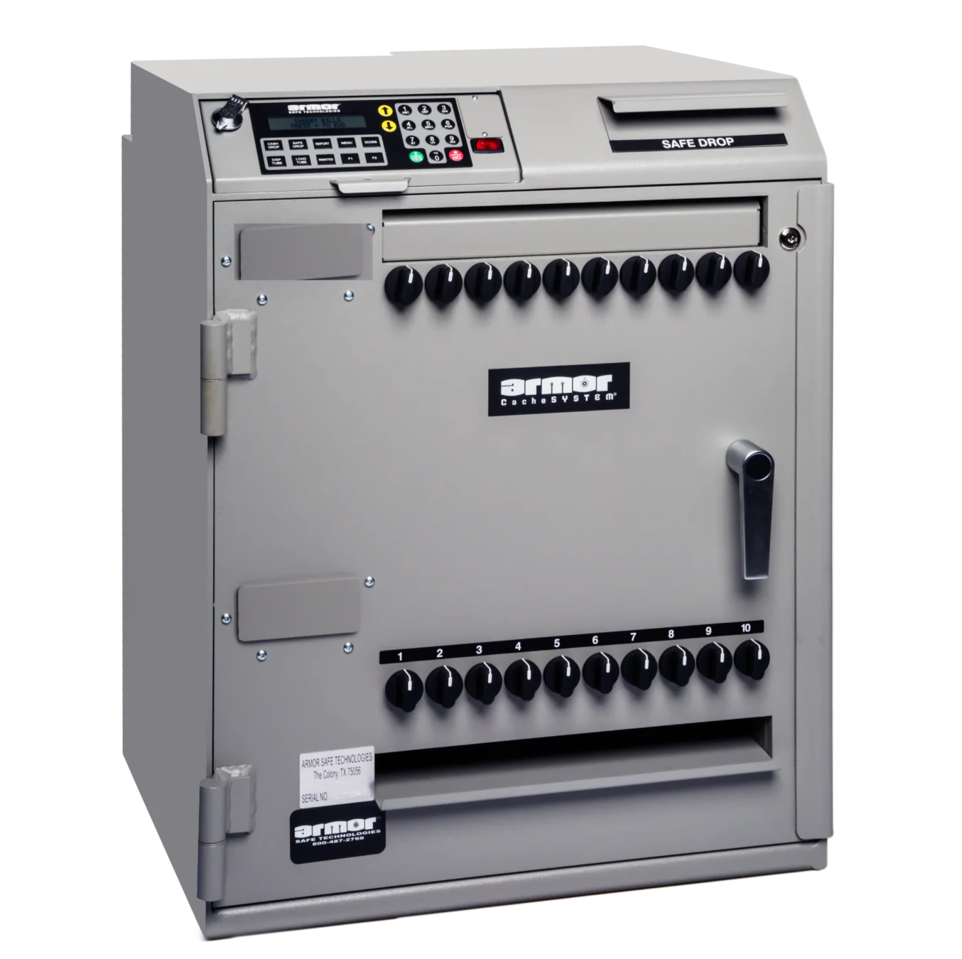 Armor CS-7100 CacheSystem 7100 Series Time Delay Cash Dispensing Safe 120 Tubes