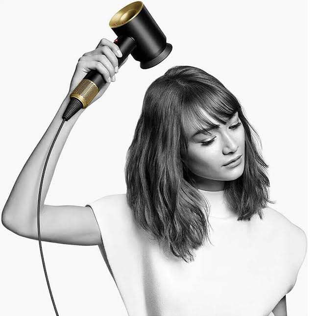 Dyson HD07 Supersonic Hair Dryer Onyx Black-Gold