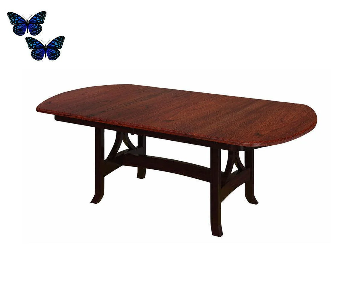 Amish Jackson Double Pedestal Table