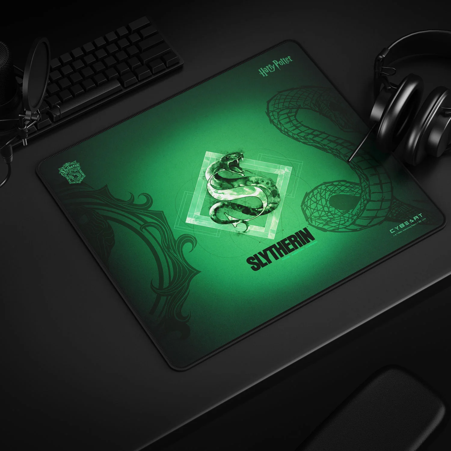 Slytherin Gaming Mouse Pad