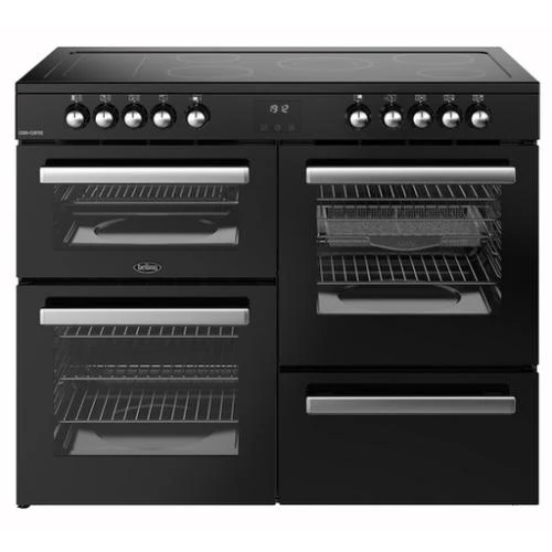 Belling 110cm Black Cookcentre Electric Rangecooker | CC110EBLK