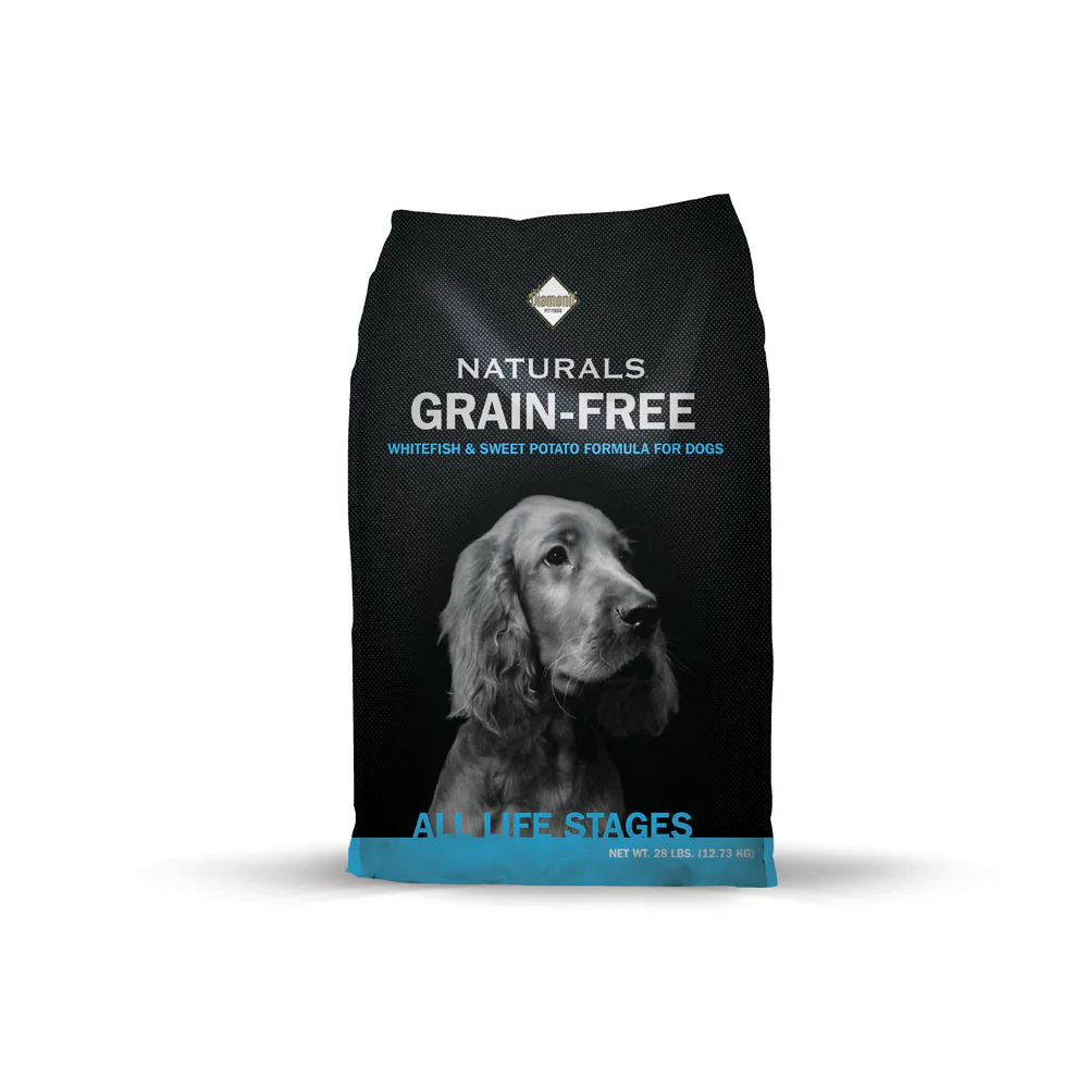 Diamond Naturals® Grain-free Wild-caught Whitefish & Sweet Potato Dog Formula 28 Lbs