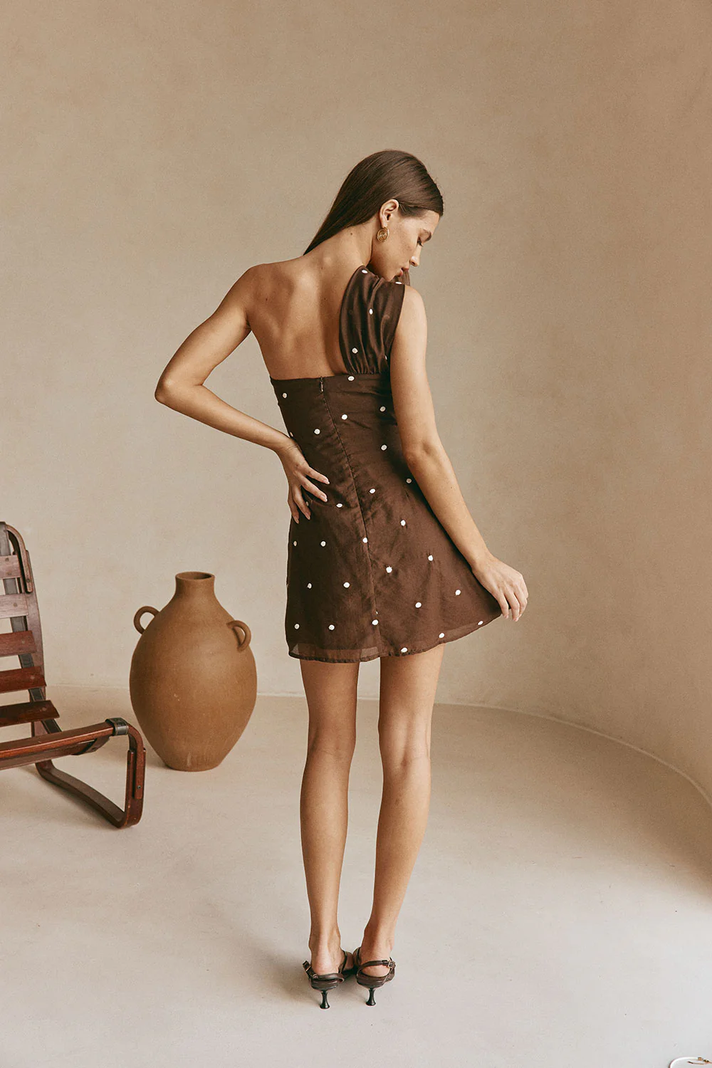 Dimmi Dress - Chocolate Speck