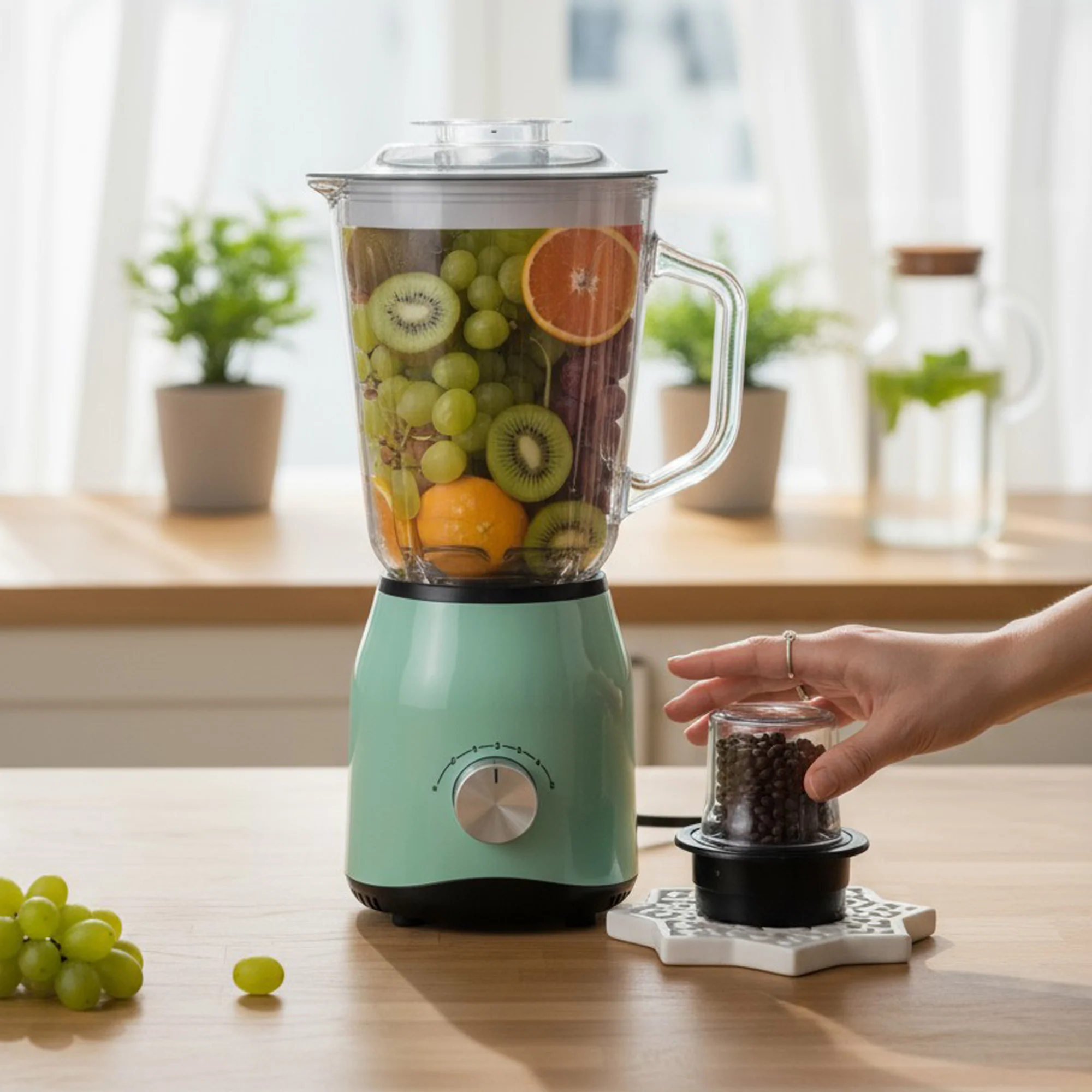 Ecco 1500ml Blender Green