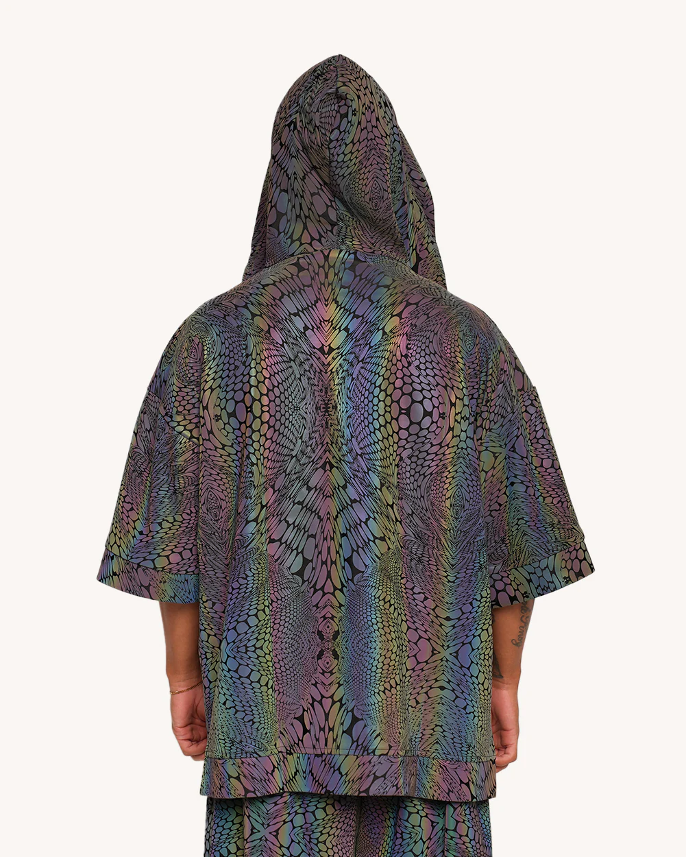 Viper Vision Rainbow Reflective Hooded Robe