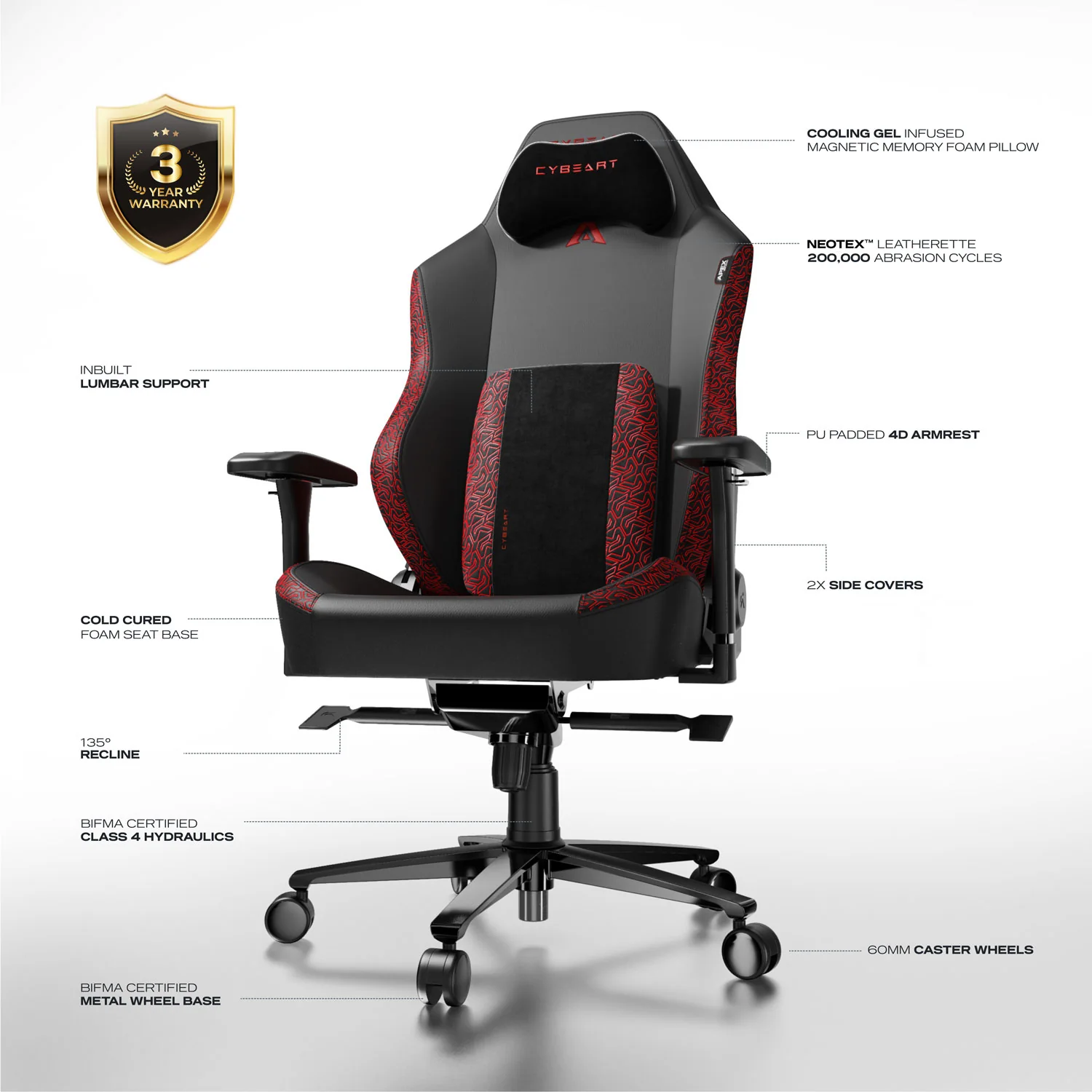 NEO Series - Stealth Edition Gaming Chair