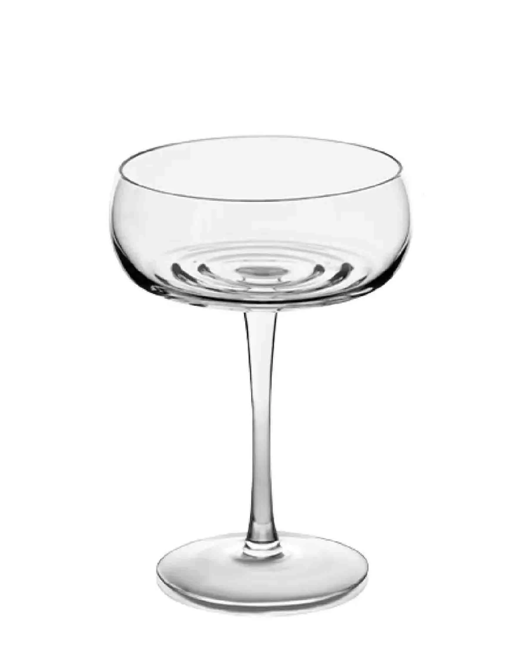 Carrol Boyes Ripple 4 Piece Champagne Coupe Set - Clear