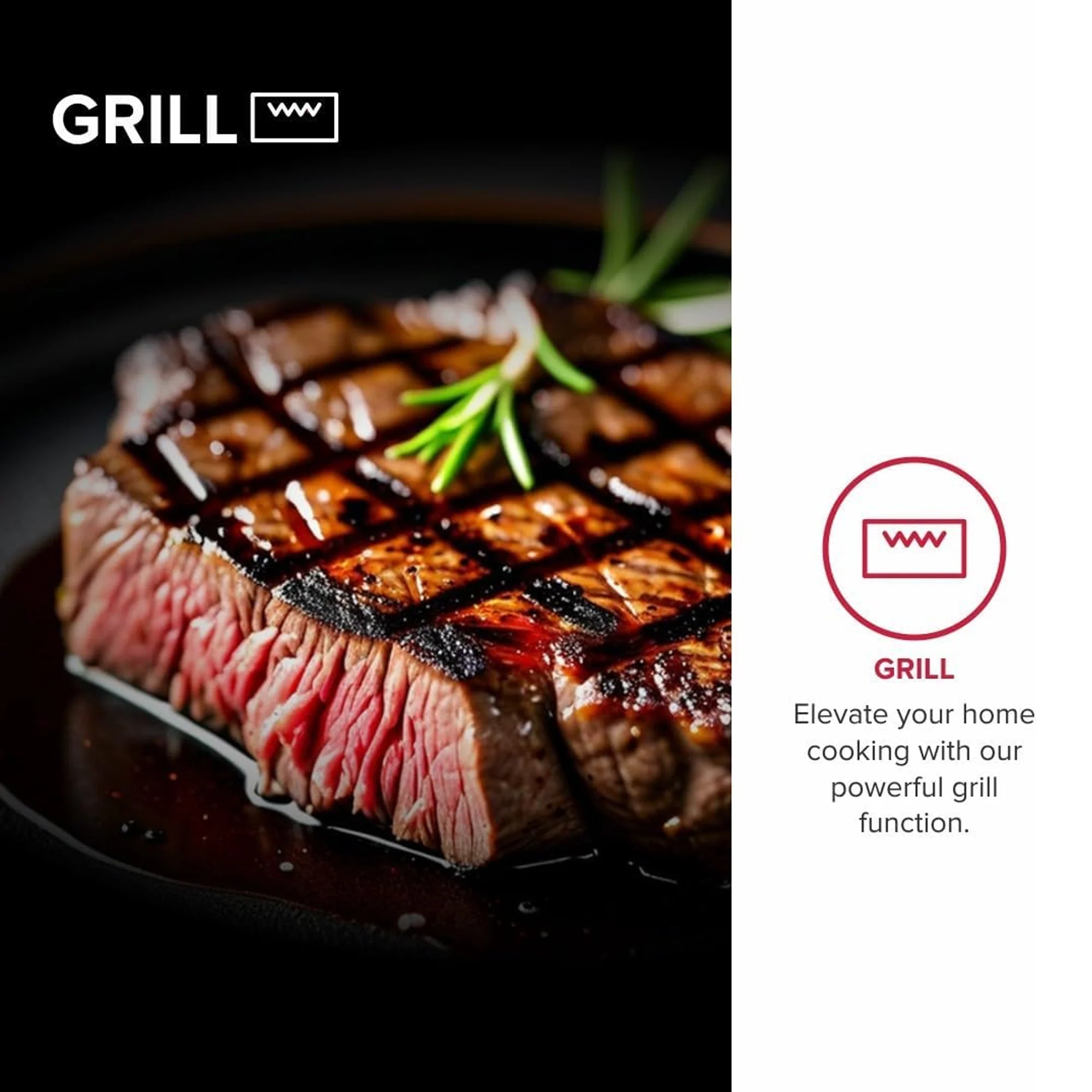 Defy 34L Digital Grill Microwave Grey