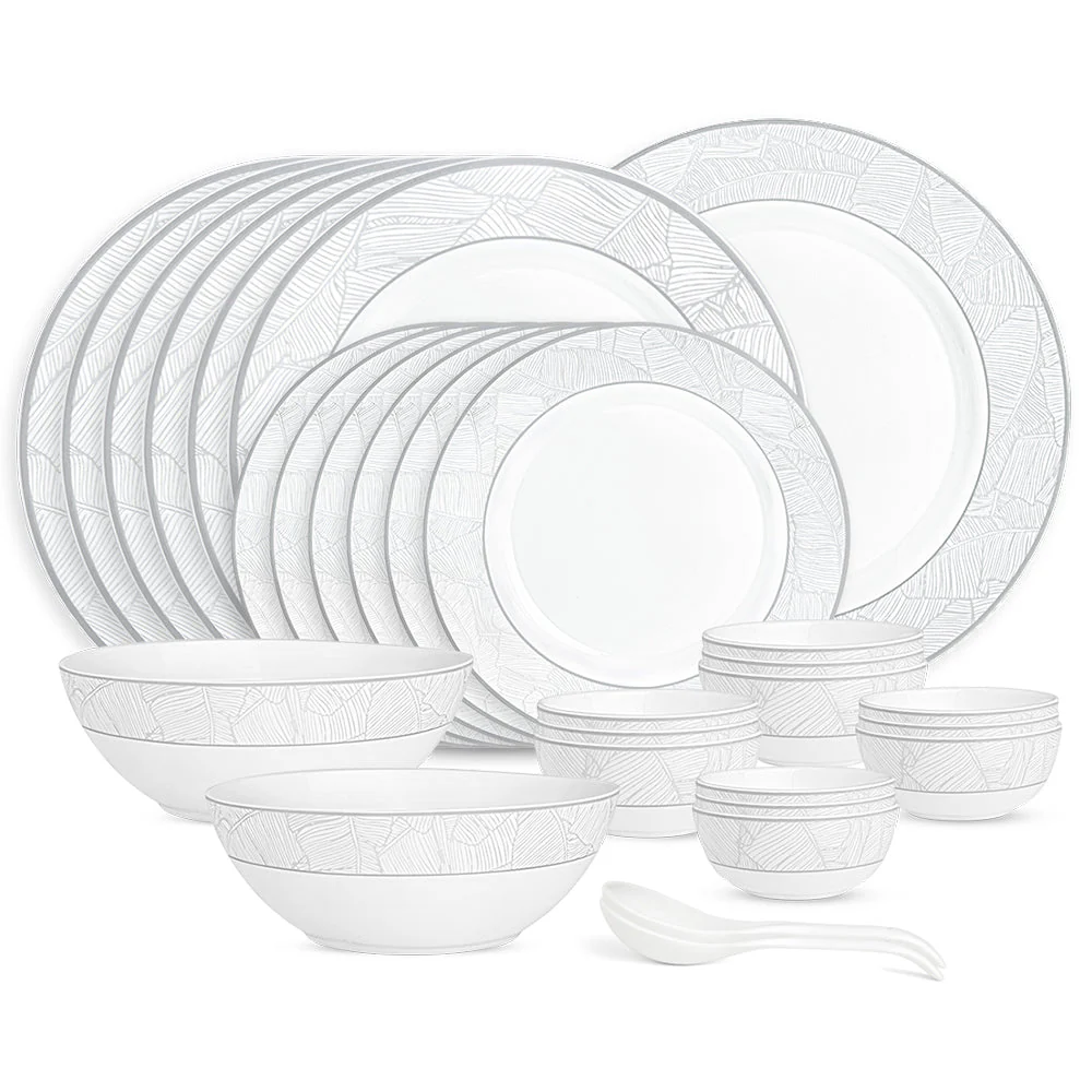 Larah By Borosil Ivy Dinner Set, 29 pc