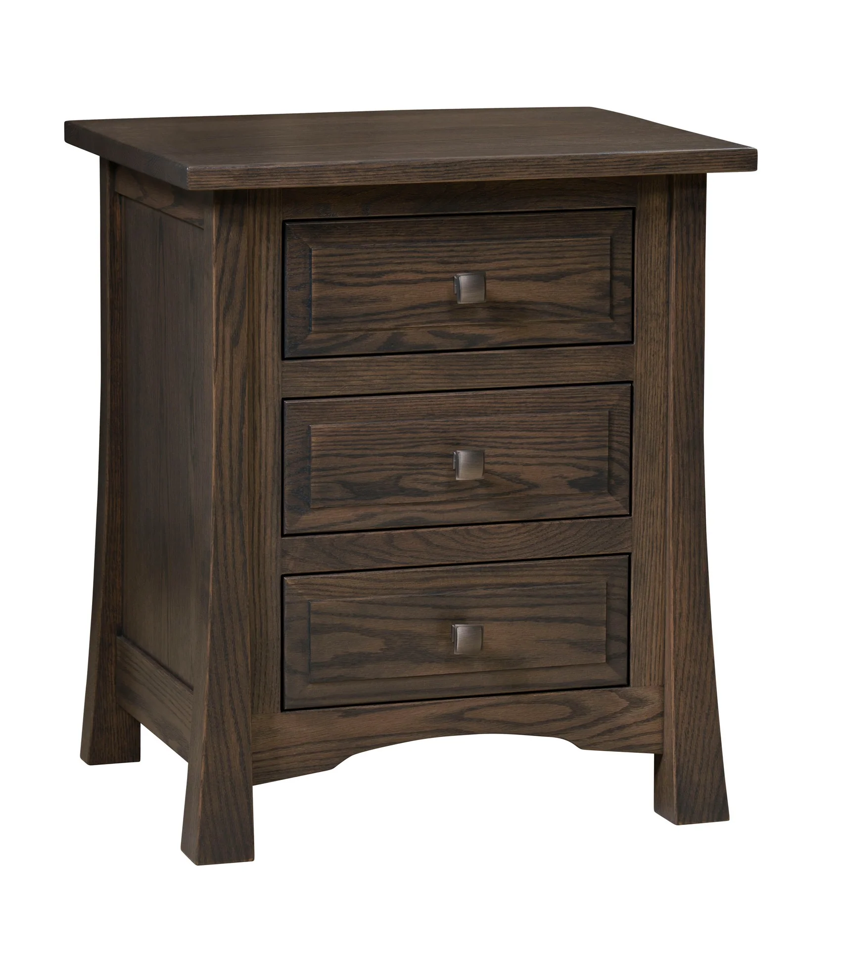 Amish Addison Three Drawer Nightstand