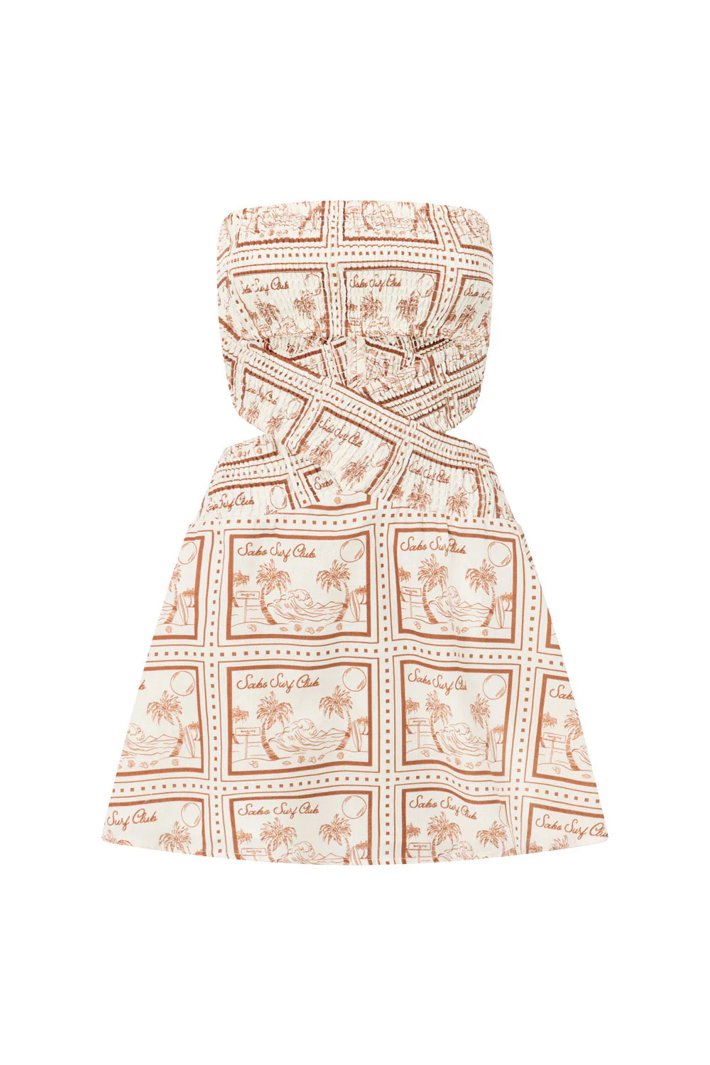 Kaiana Cutout Dress - Sabo Postcard