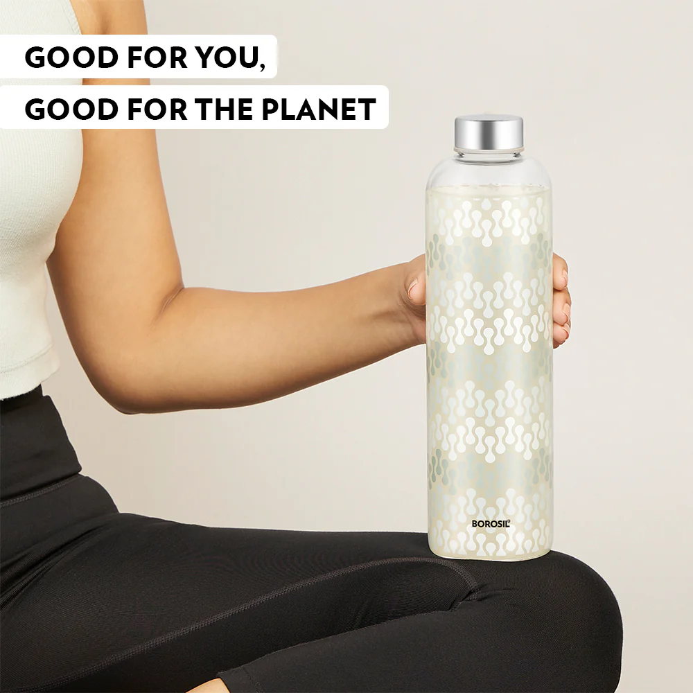 Crysto Narrow Mouth Vista Glass Bottle