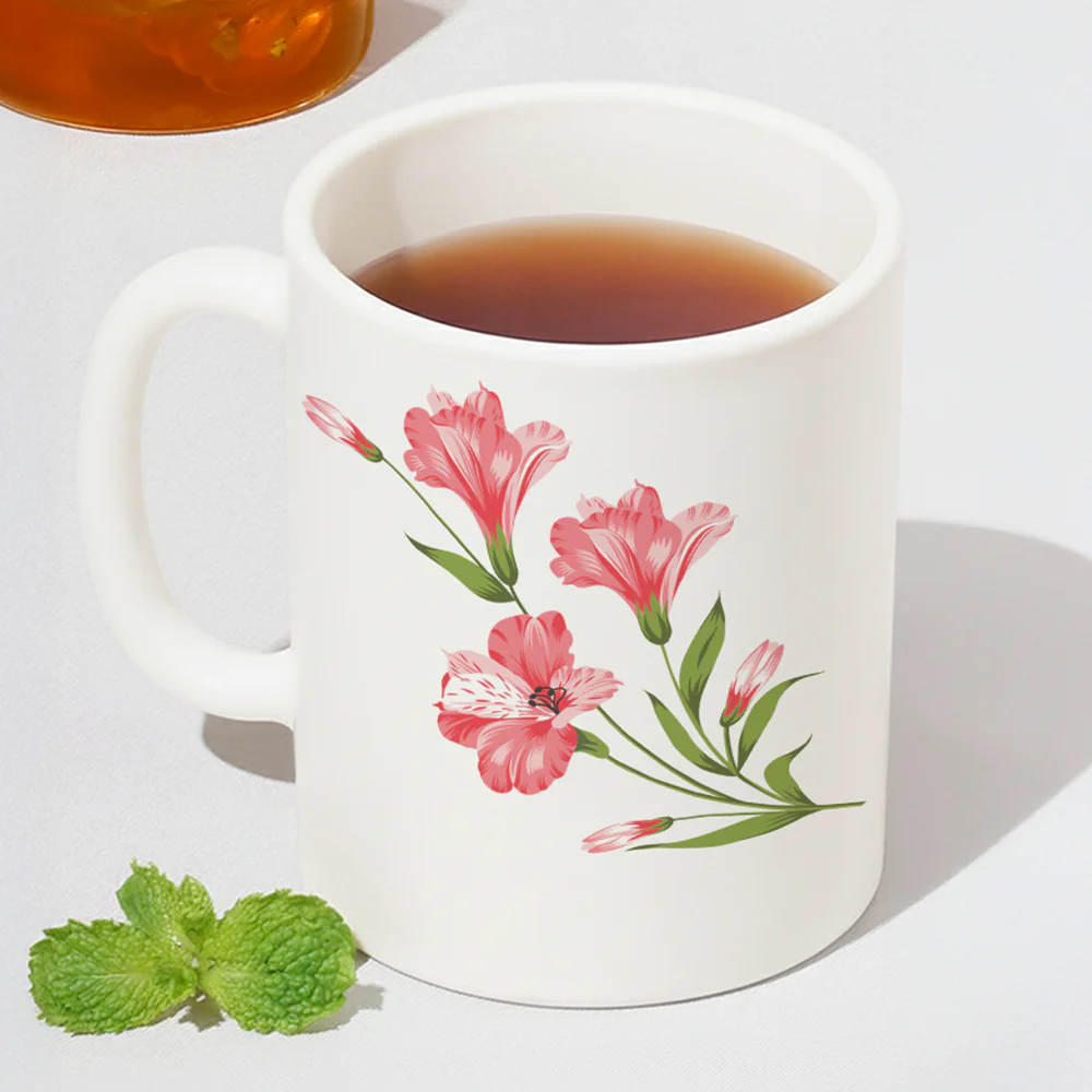 Larah By Borosil Marina Peach Mug