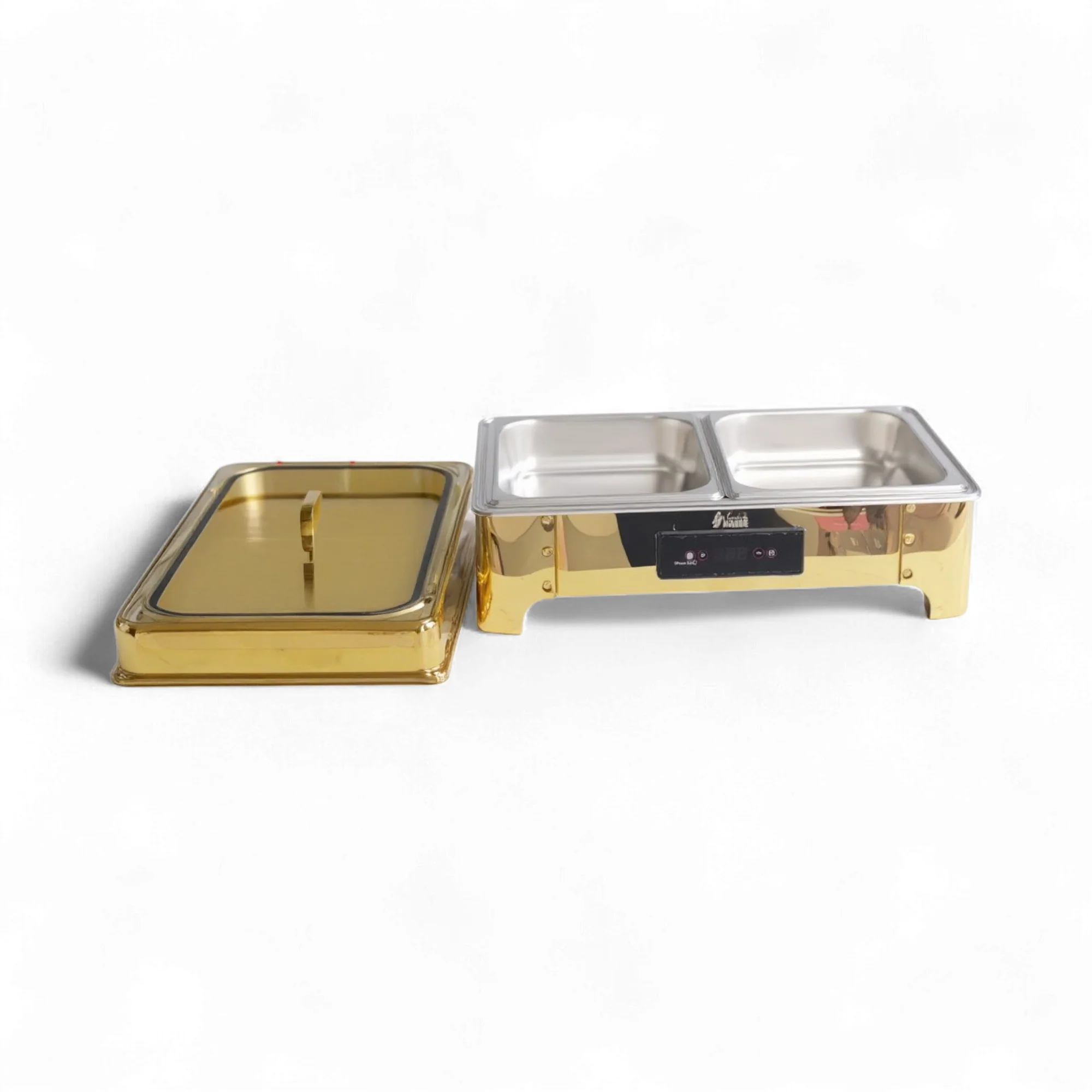 Condere Double Chafing Dish Gold