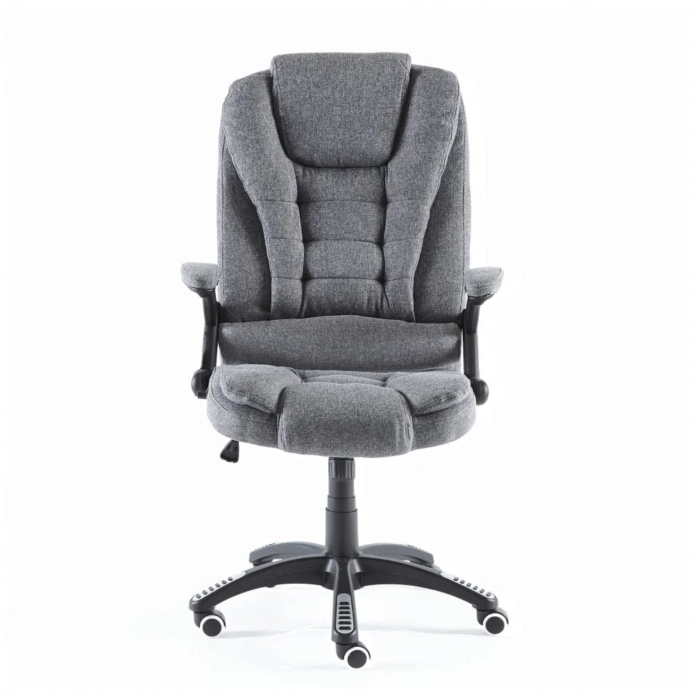 Neo Grey Fabric Office Chair with Massage Function