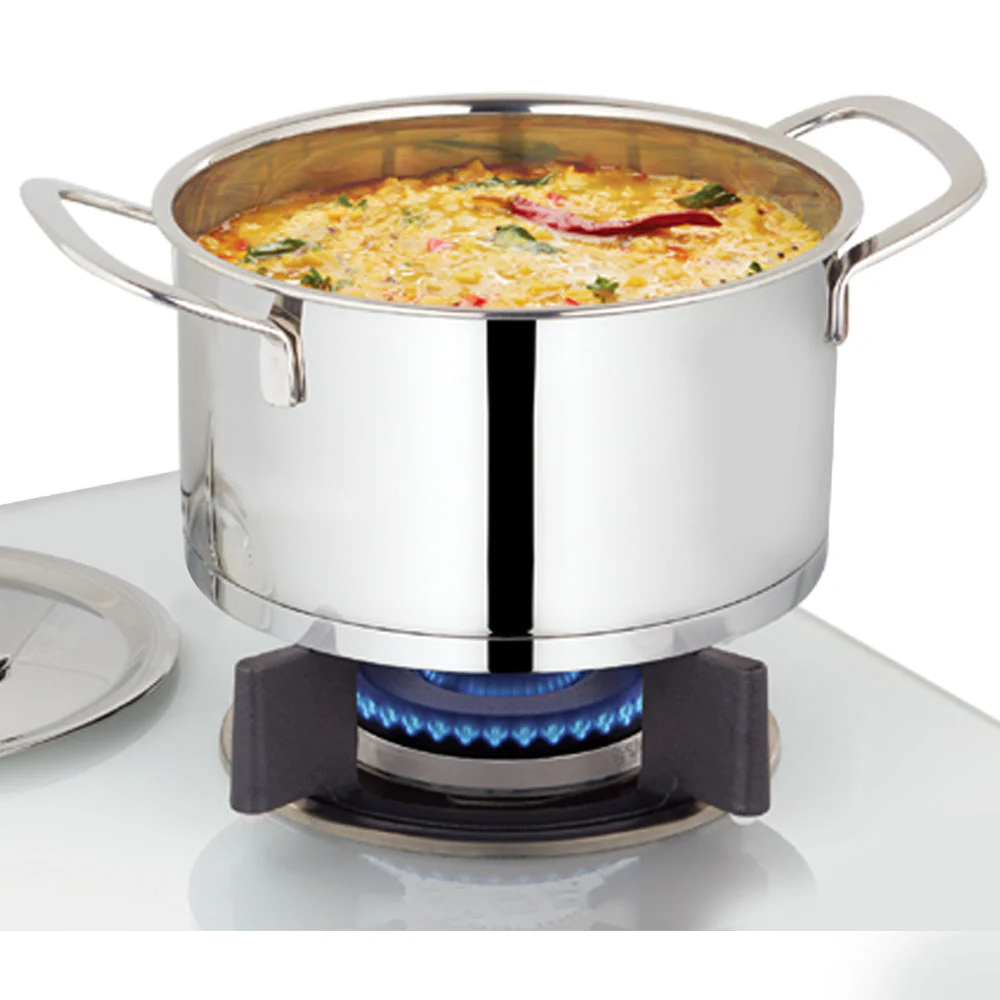 Borosil Cookfresh SS Casserole + Lid, 2.3L