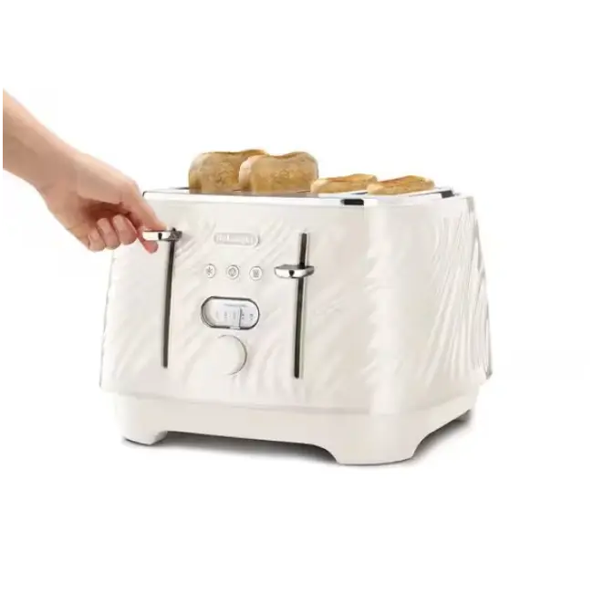 Delonghi Ballerina Seta 4 Slice Toaster Silk Cream | CTDS4003.CR