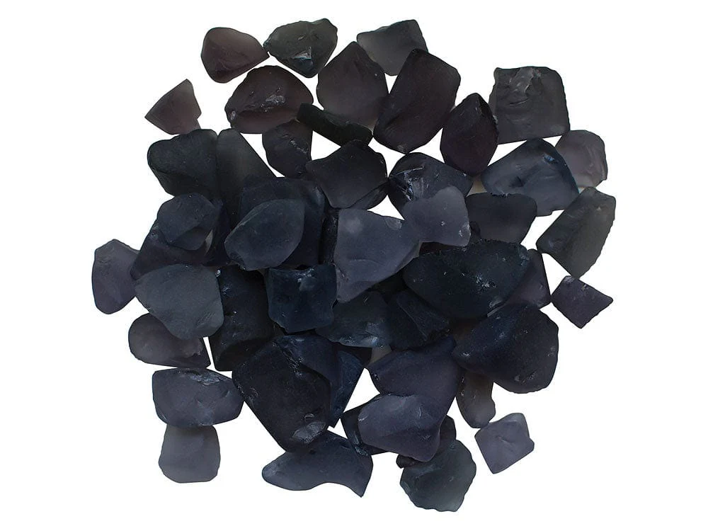 Amantii Dusty Purple Frosted Fire Glass - 5 lbs.