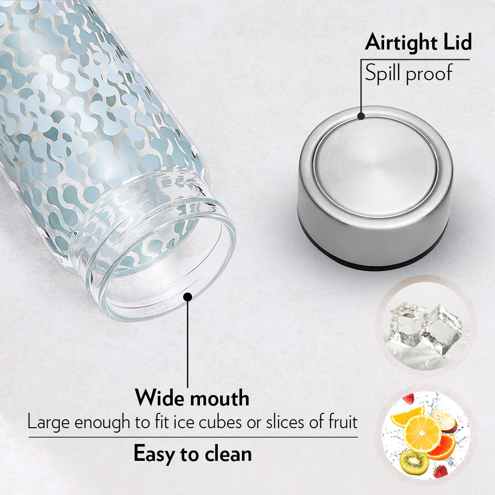 Neo Wide Mouth Vista Glass Bottle