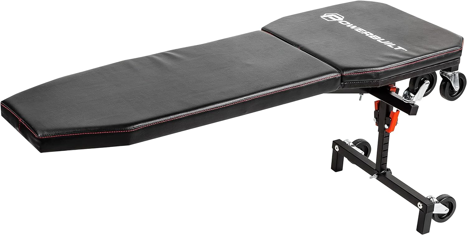 3-in-1 Under Dash Creeper & Knee Pad for Cars/Trucks – Foldable with Padding