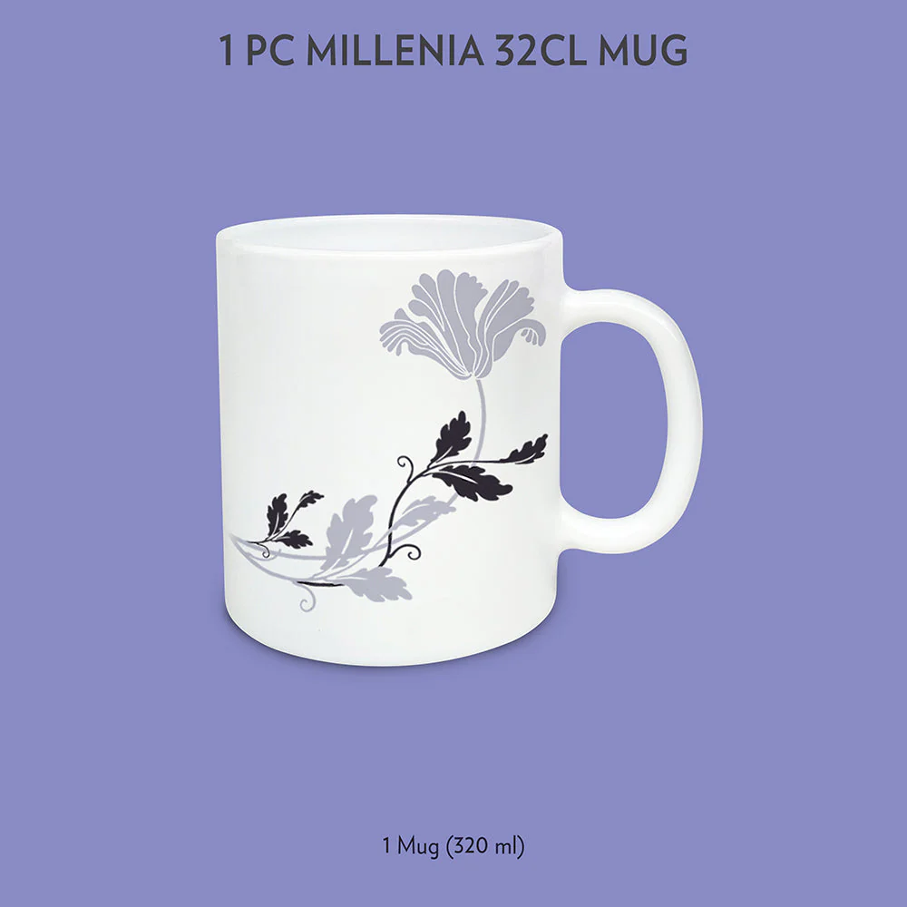 Larah by Borosil Millenia Mug, 320ml