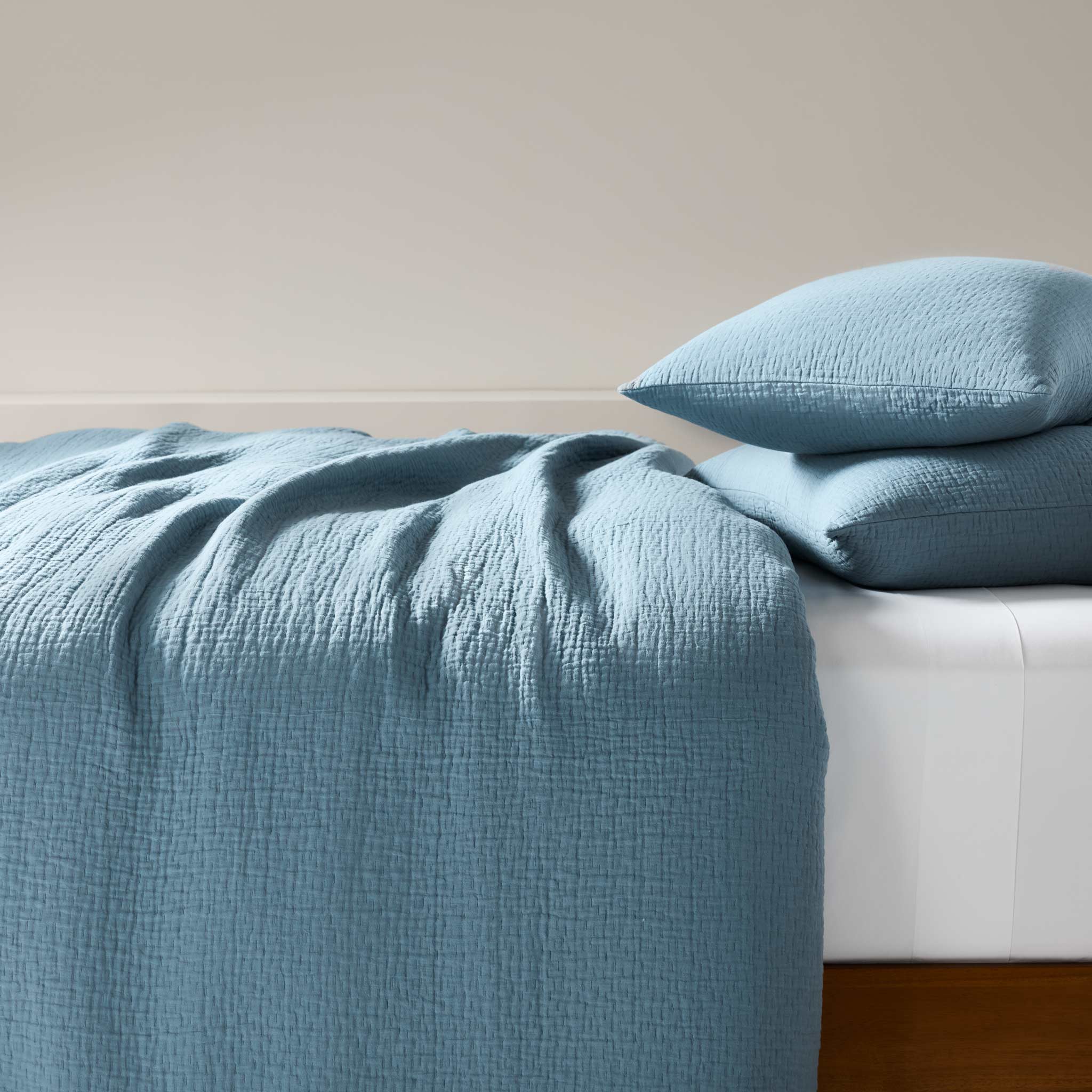 Breezeweave Crinkle Cotton Duvet Cover