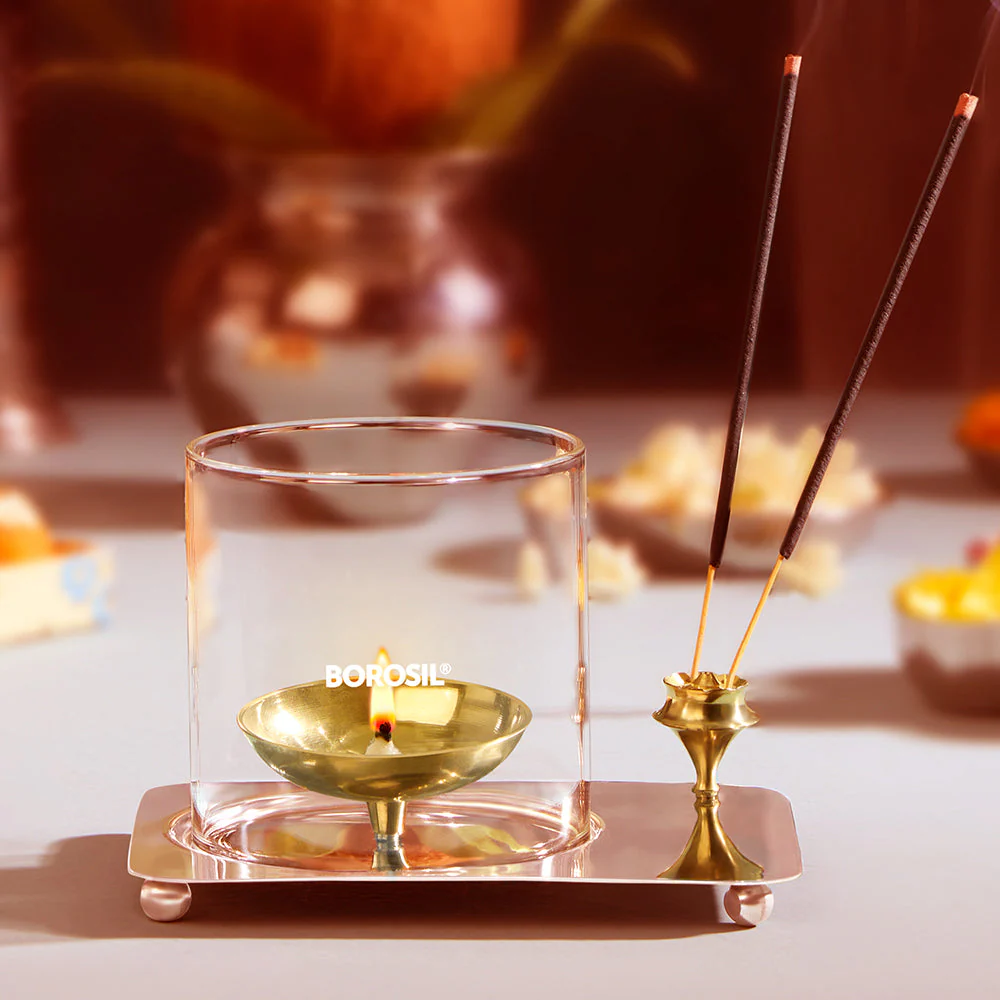 Borosil Aarti Diya, Medium