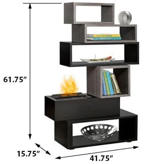 Mimico Opti-Myst Electric Fireplace Mantel Package