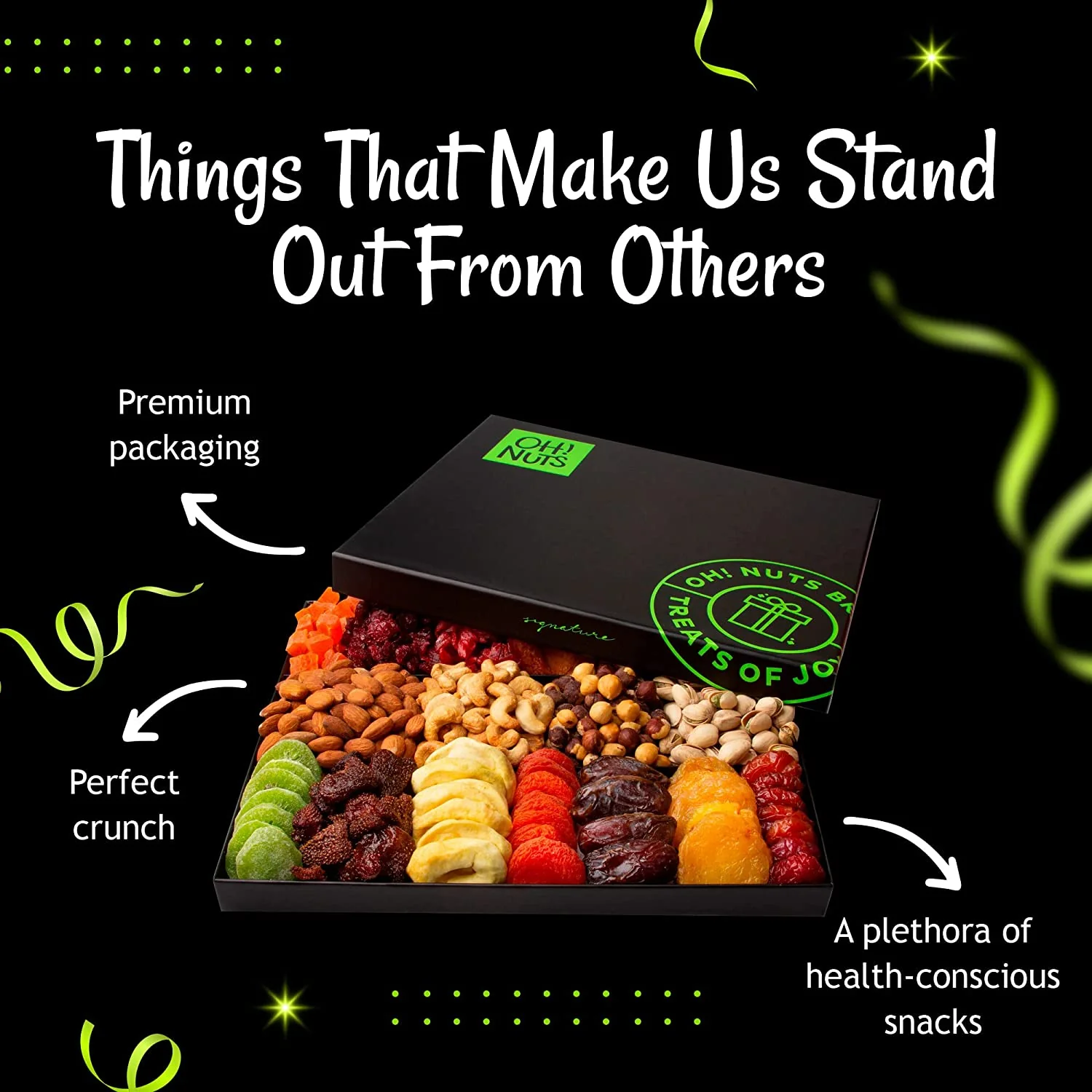 Nuts Christmas Gift Basket