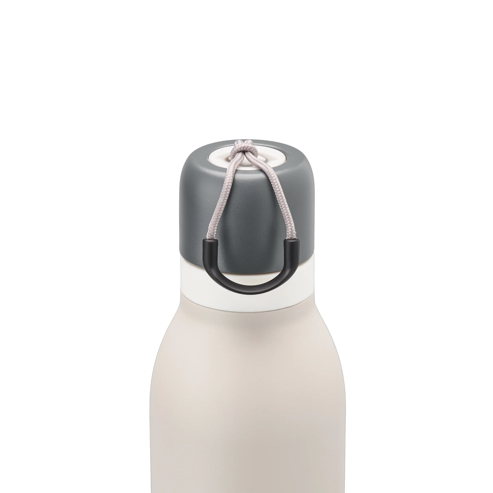 Aqua 710ml Twist Flask Cream