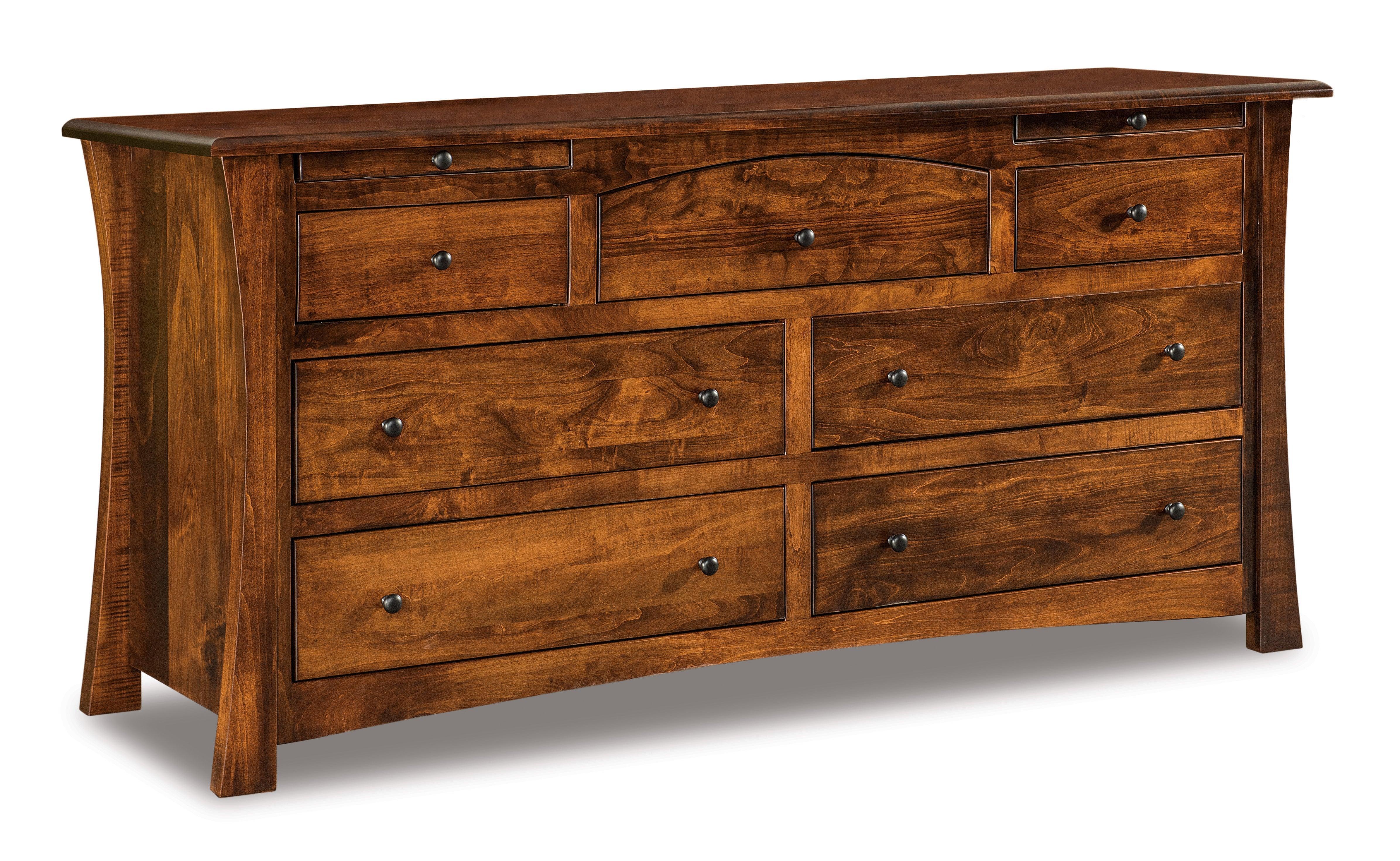 Amish Matison Seven Drawer Dresser