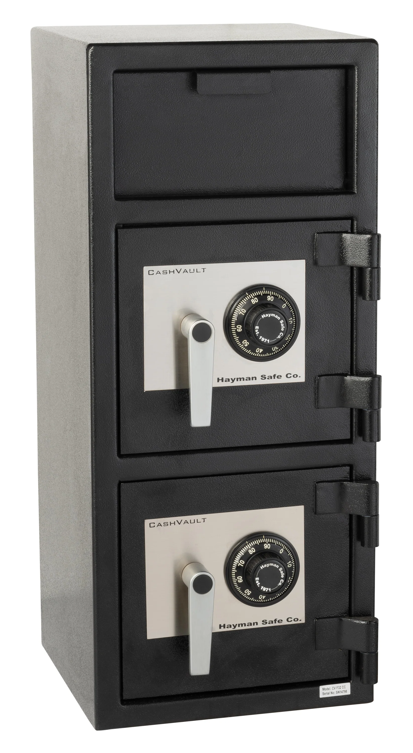 Hayman CV-F32-2-CC Front Loading Double Door Deposit Safe
