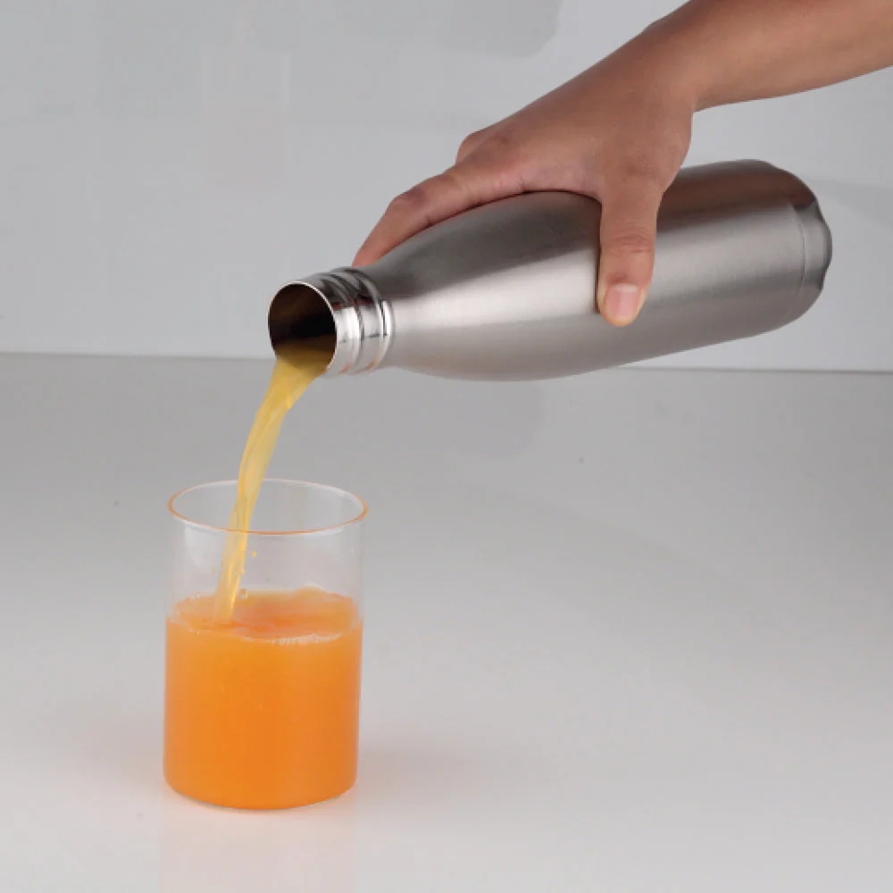 Borosil Bolt Single Wall Bottle, 1L